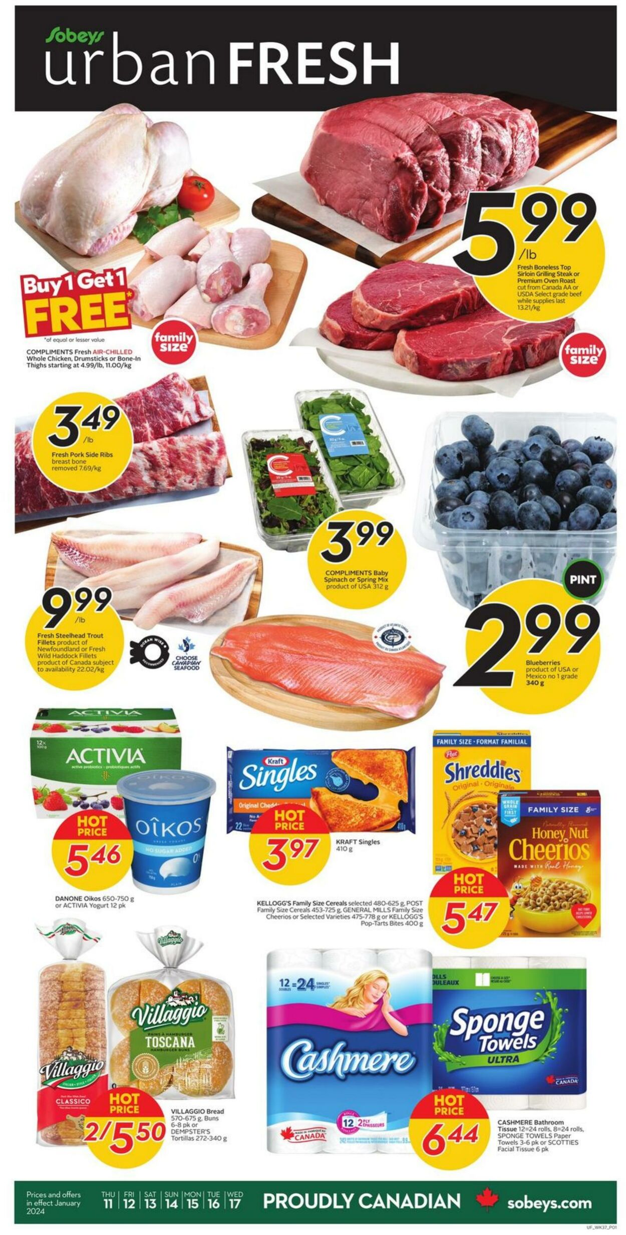 Sobeys Flyer from 01/11/2024