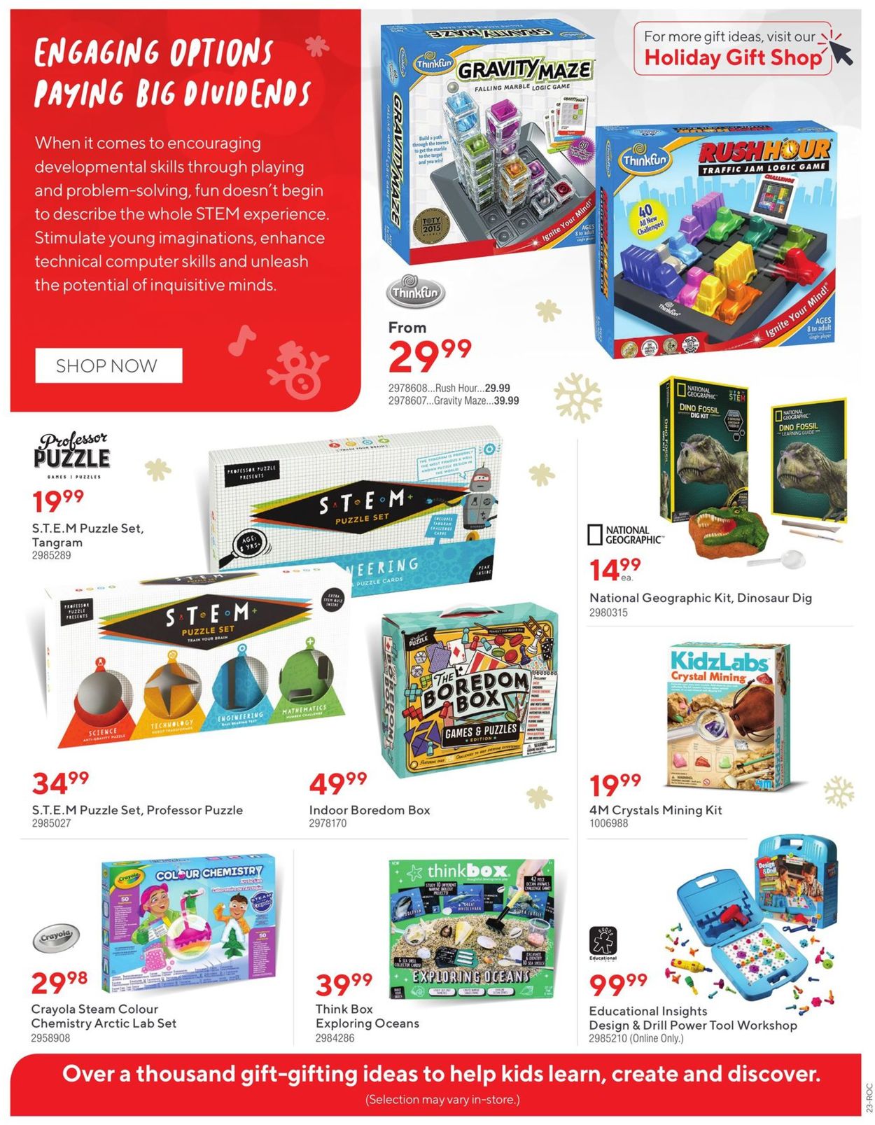 Staples Flyer from 12/16/2020