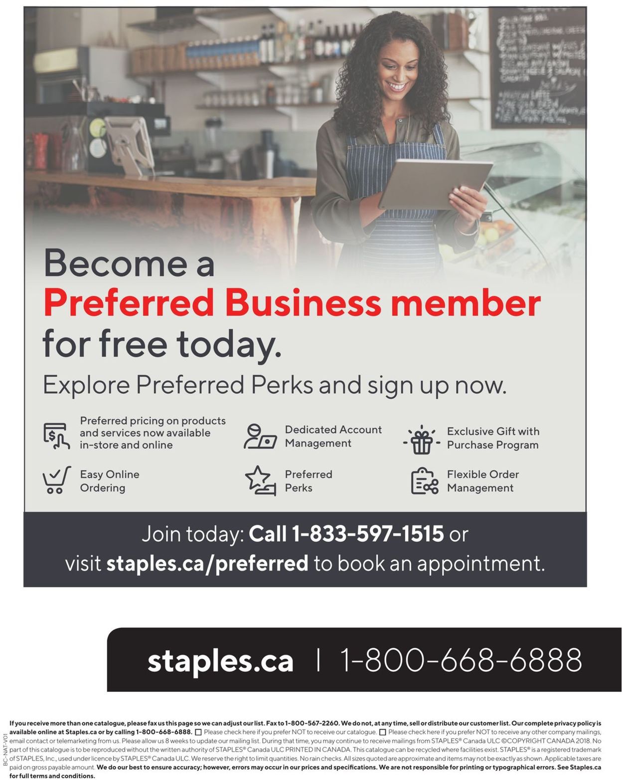 Staples Flyer from 04/14/2021