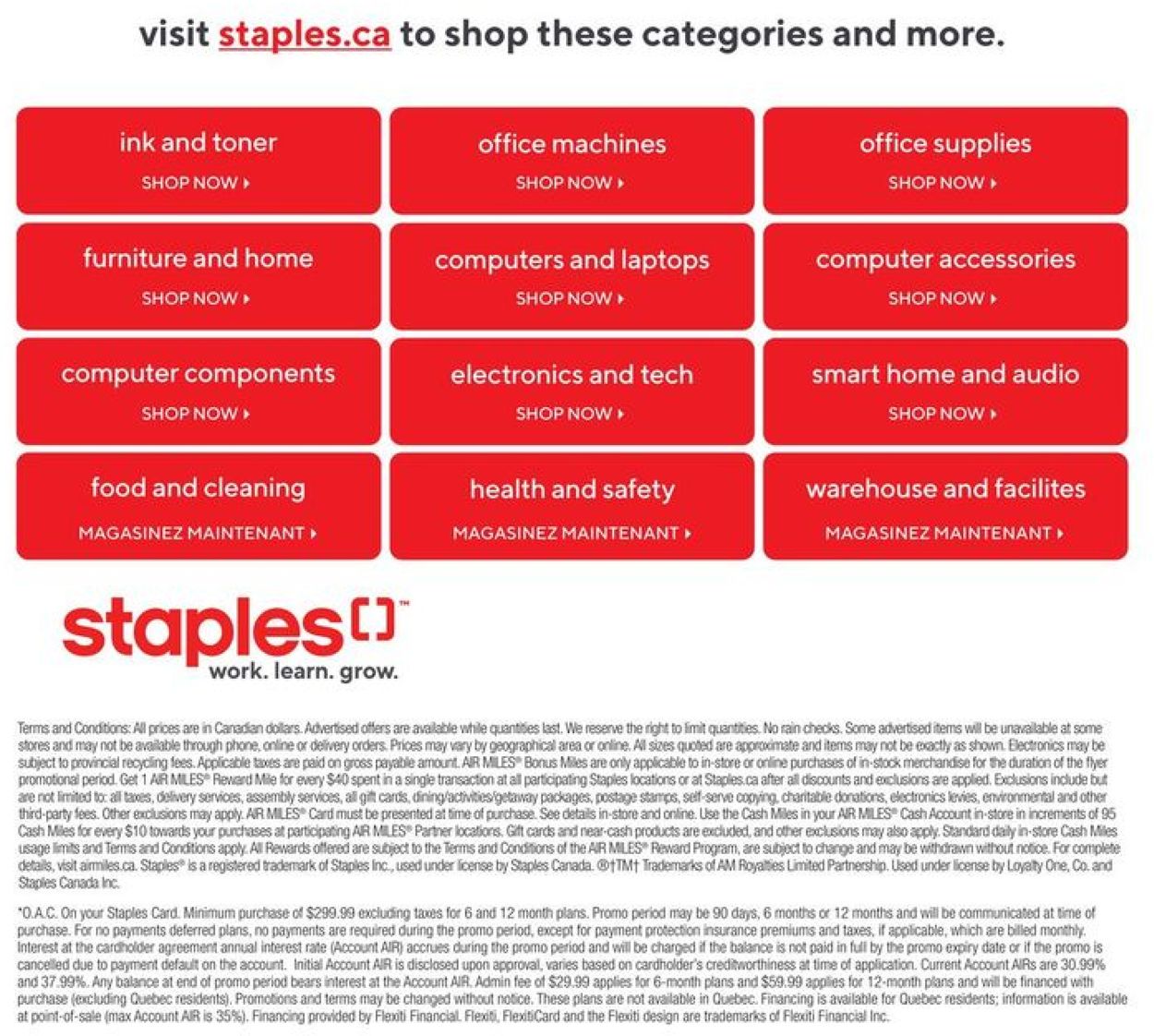 Staples Flyer from 05/19/2021