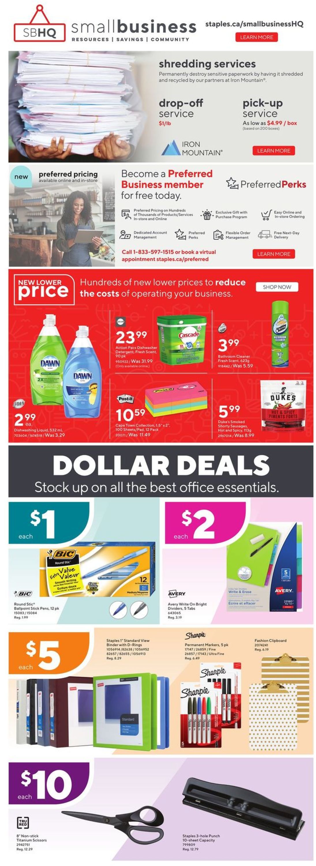 Staples Flyer from 06/02/2021