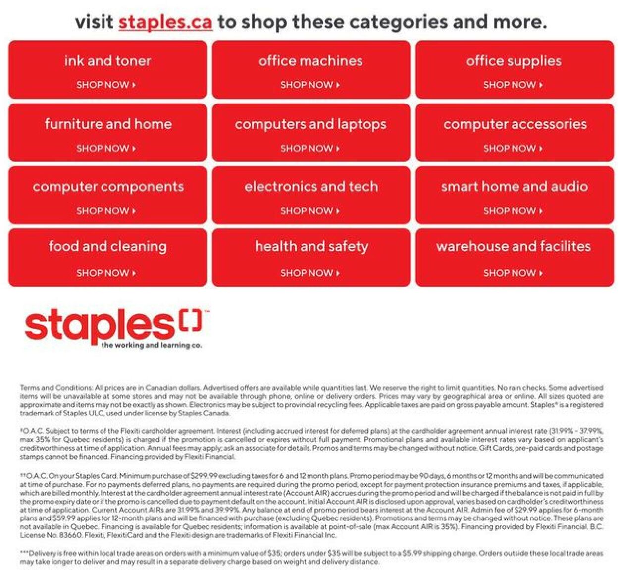 Staples Flyer from 09/28/2022