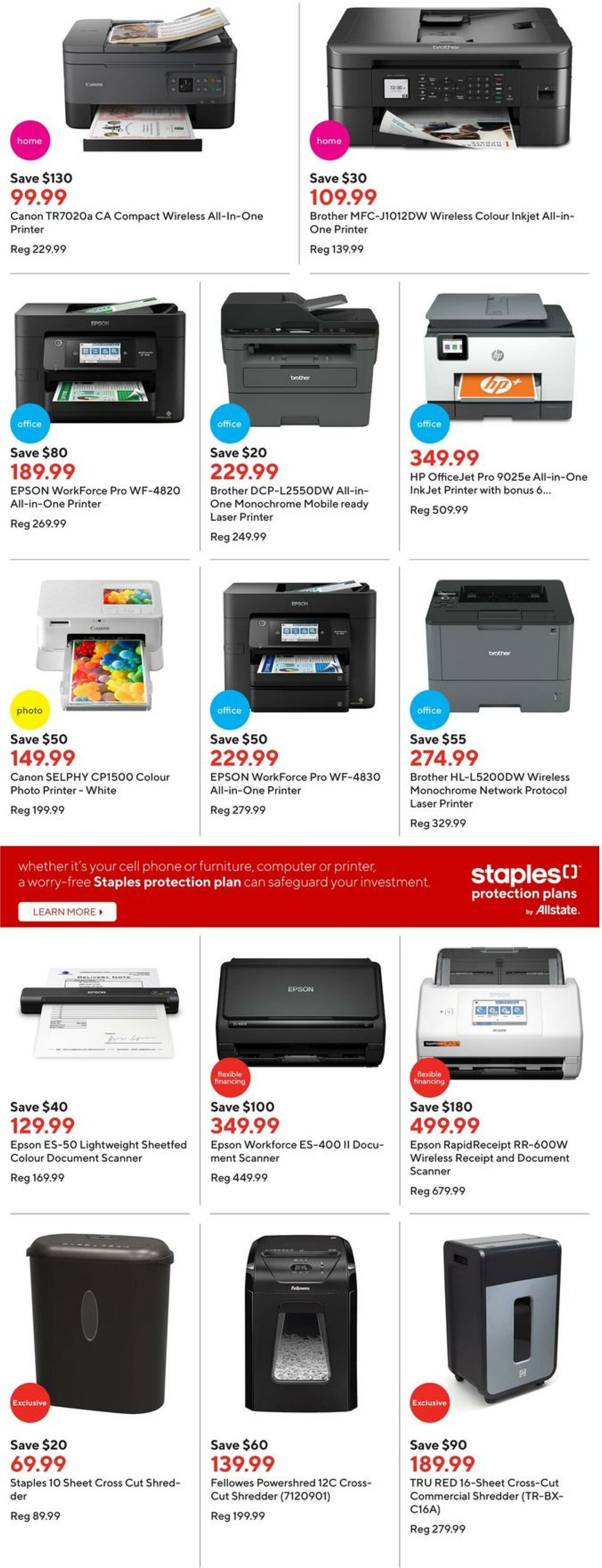 Staples Flyer from 09/20/2023