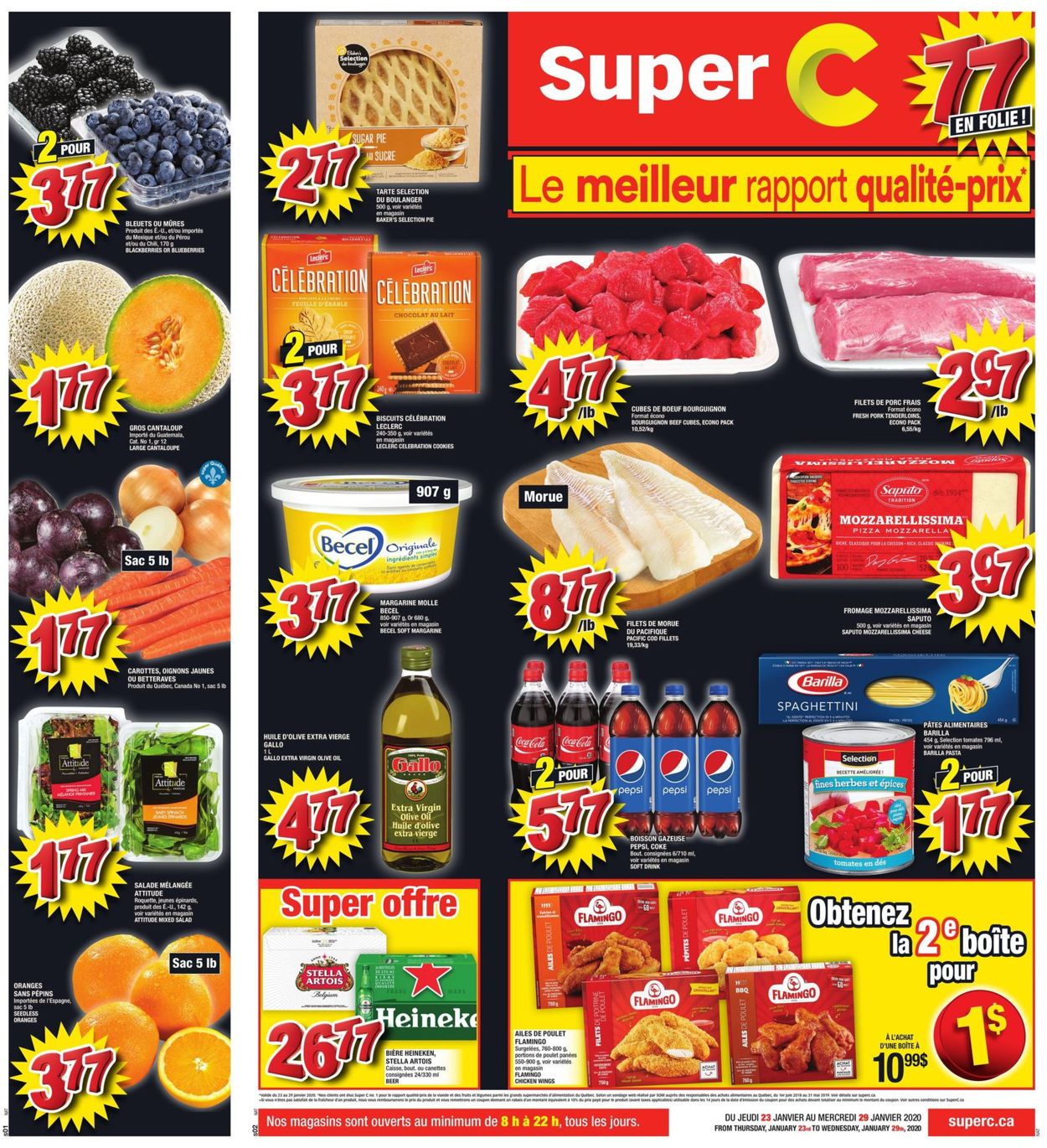 Super C Flyer from 01/23/2020
