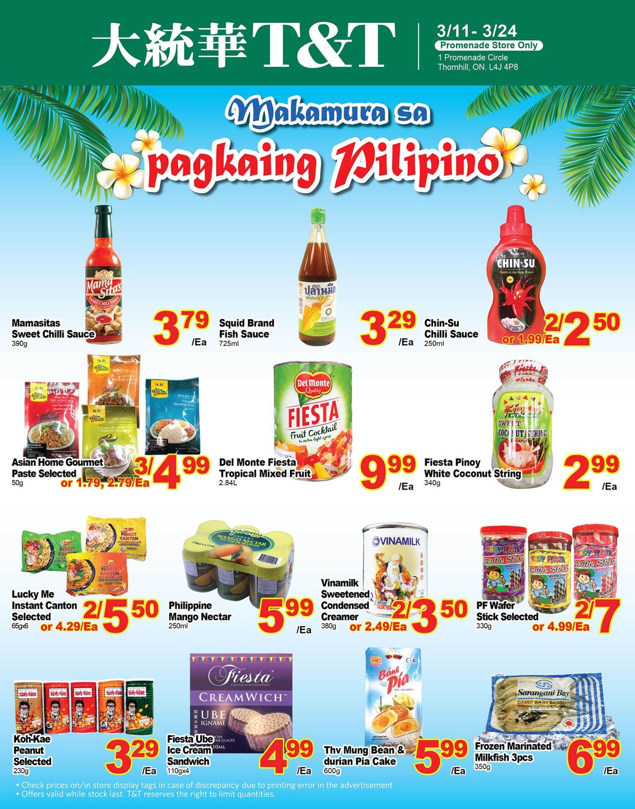 T&T Supermarket Flyer from 03/18/2022