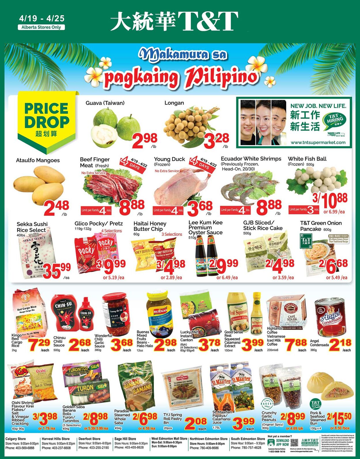 T&T Supermarket Flyer from 04/19/2024