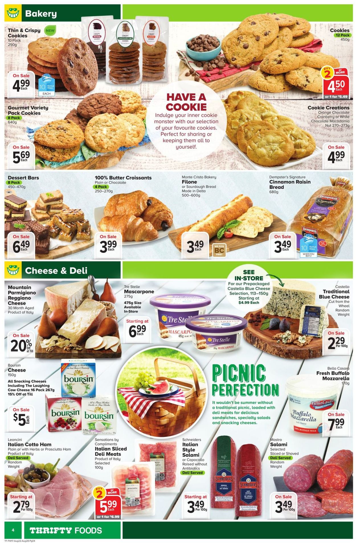 Thrifty Foods Flyer from 08/22/2019