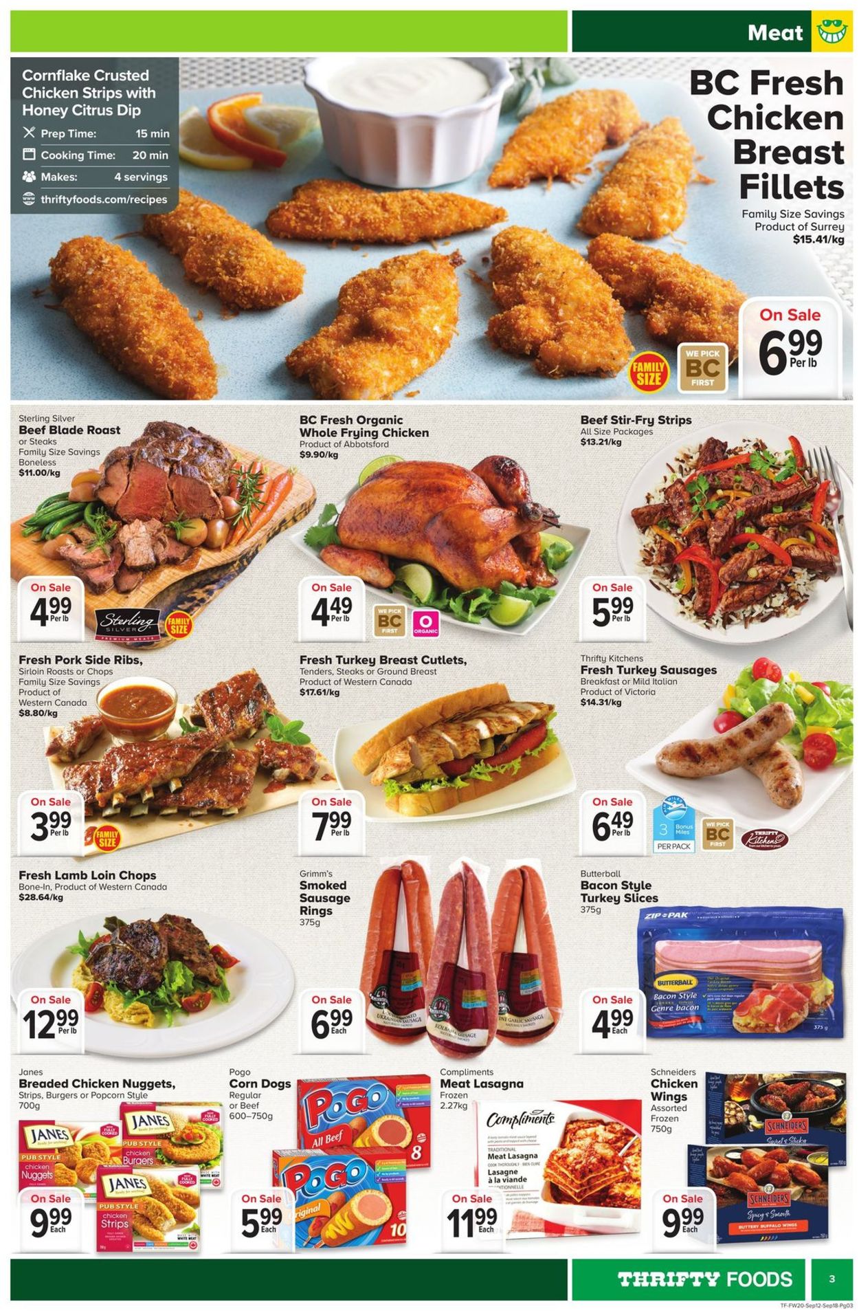 Thrifty Foods Flyer from 09/12/2019
