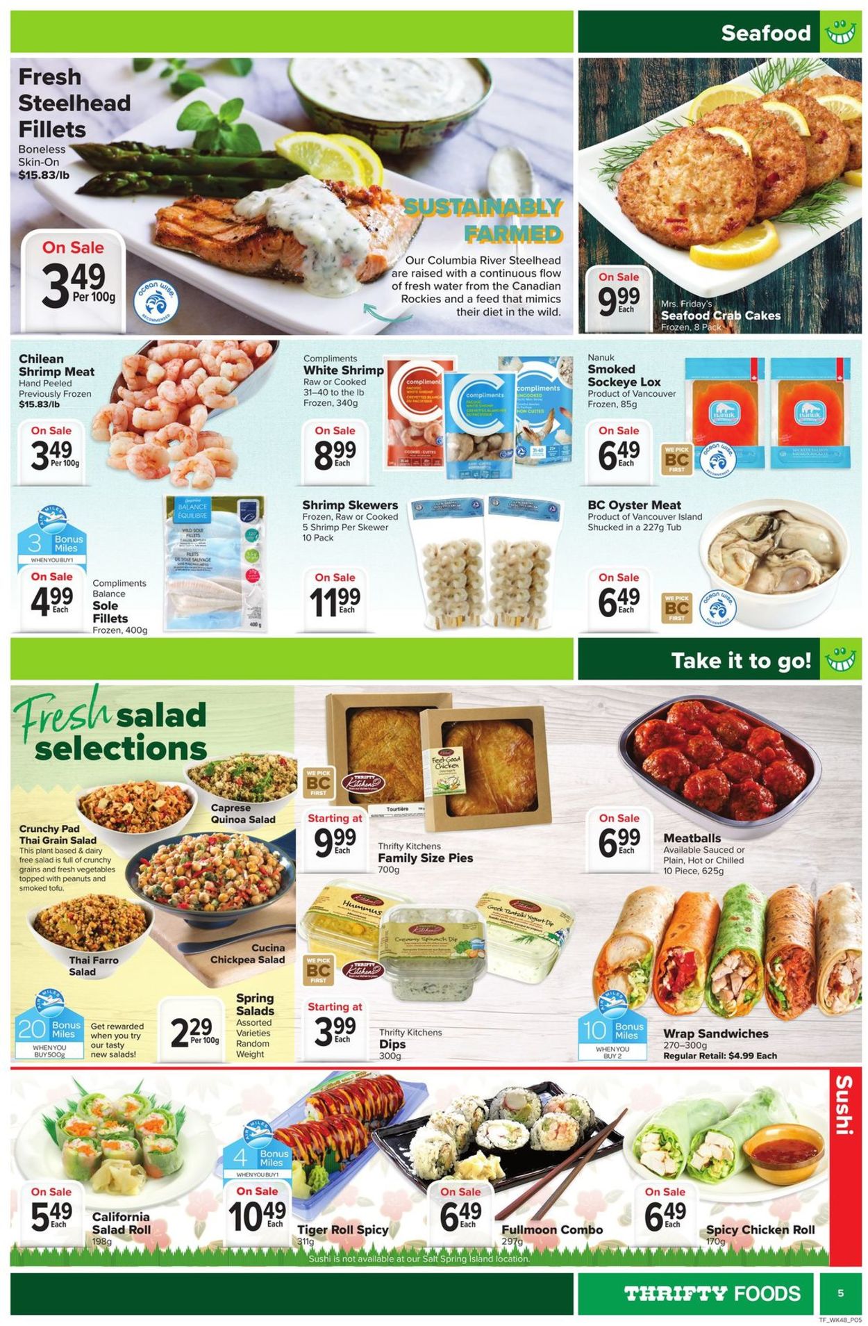 Thrifty Foods Flyer from 03/25/2021