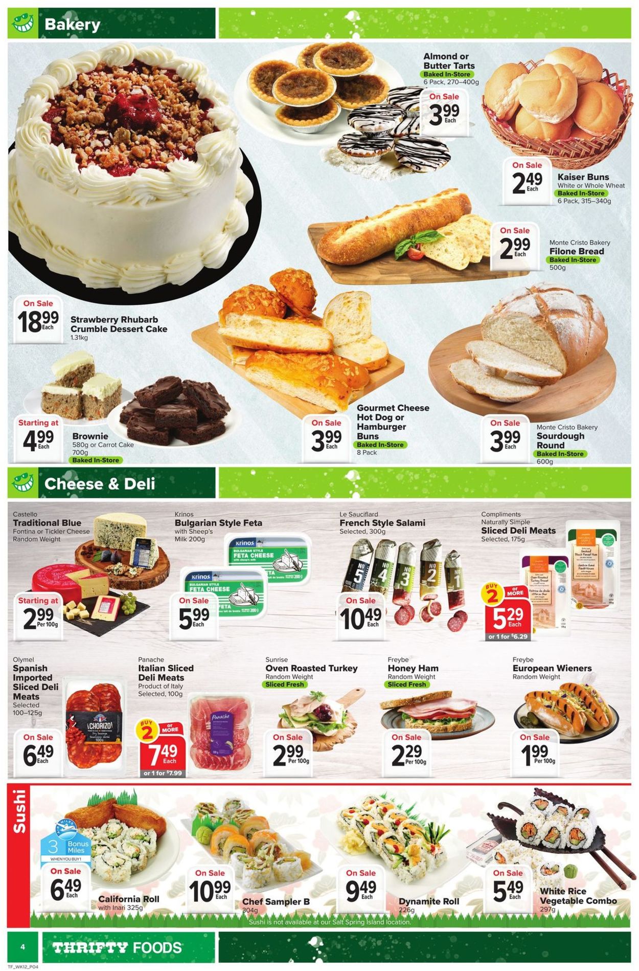 Thrifty Foods Flyer from 07/15/2021