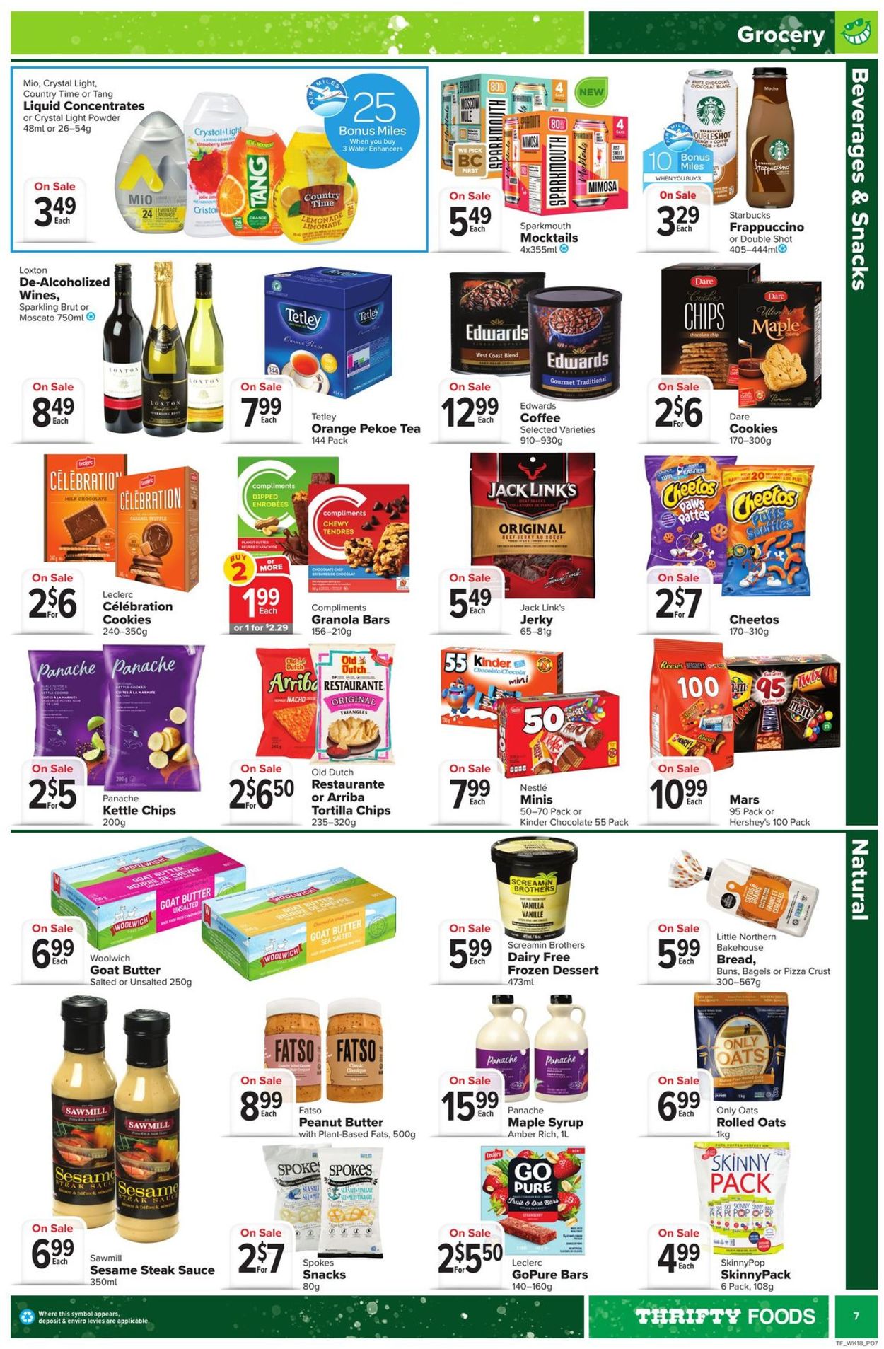 Thrifty Foods Flyer from 08/26/2021