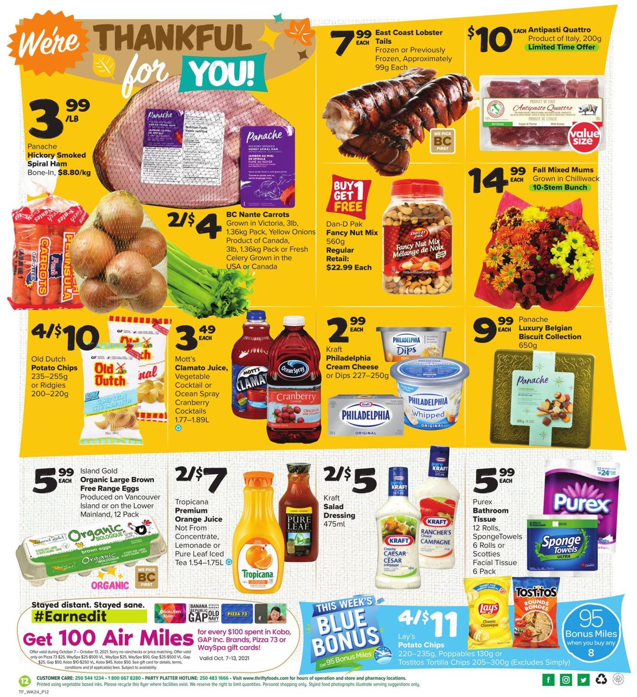 Thrifty Foods Flyer from 10/07/2021