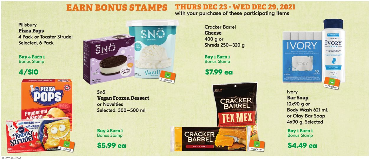 Thrifty Foods Flyer from 12/23/2021