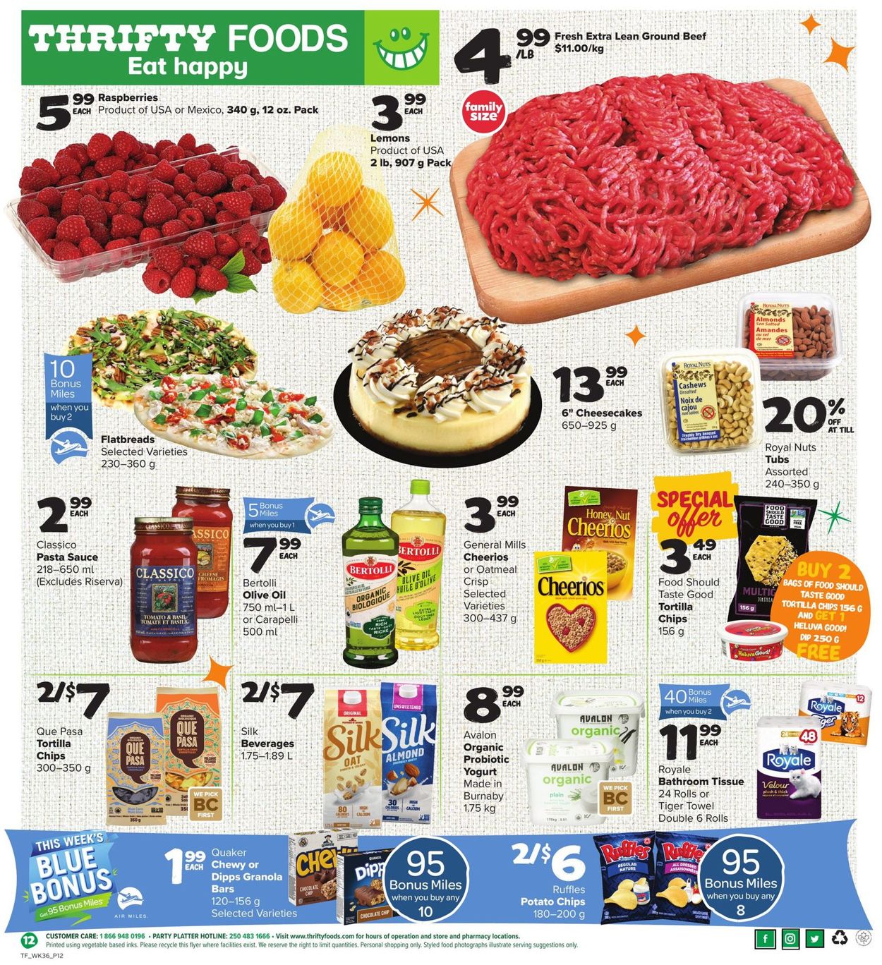 Thrifty Foods Flyer from 12/30/2021