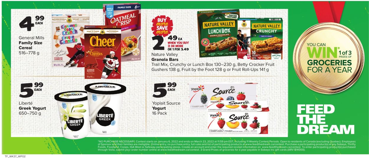 Thrifty Foods Flyer from 01/06/2022