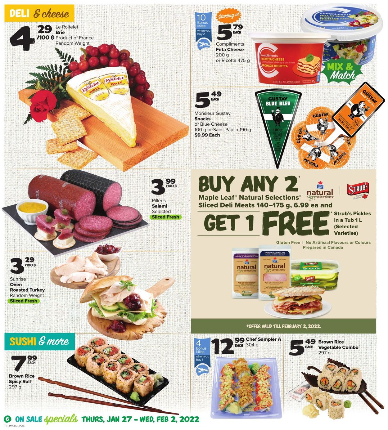 Thrifty Foods Flyer from 01/27/2022
