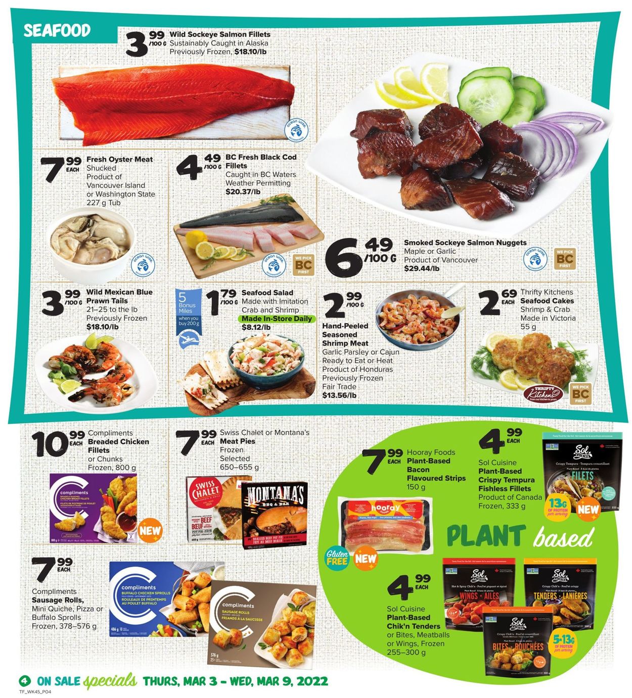 Thrifty Foods Flyer from 03/03/2022