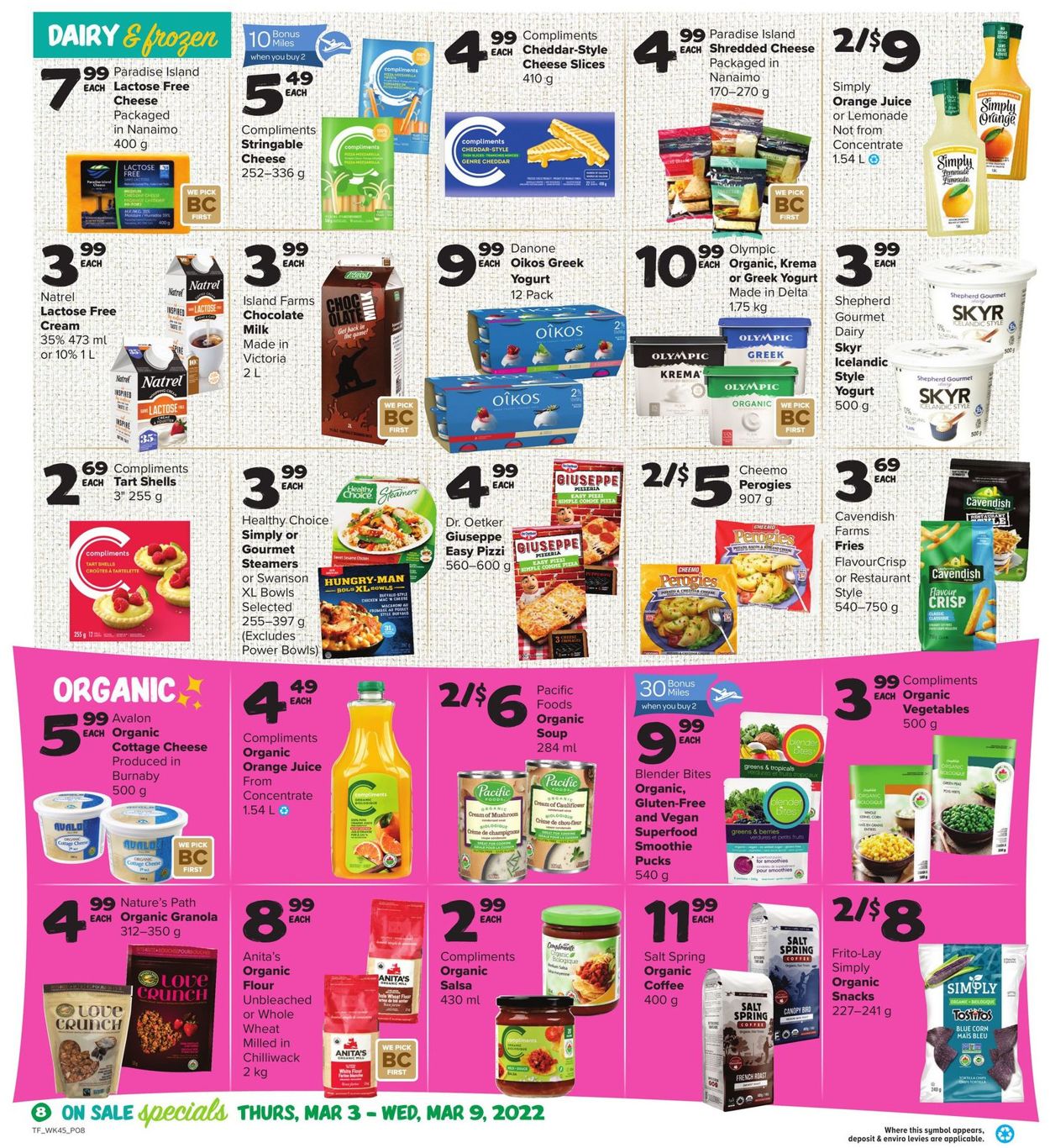 Thrifty Foods Flyer from 03/03/2022
