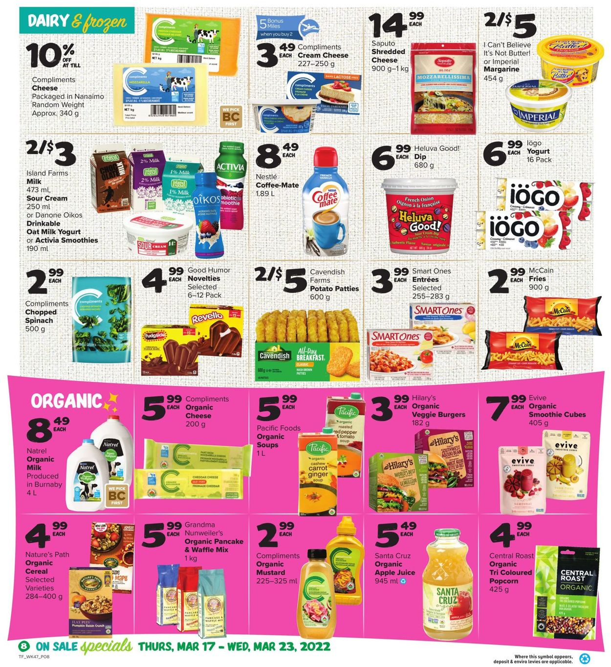 Thrifty Foods Flyer from 03/17/2022