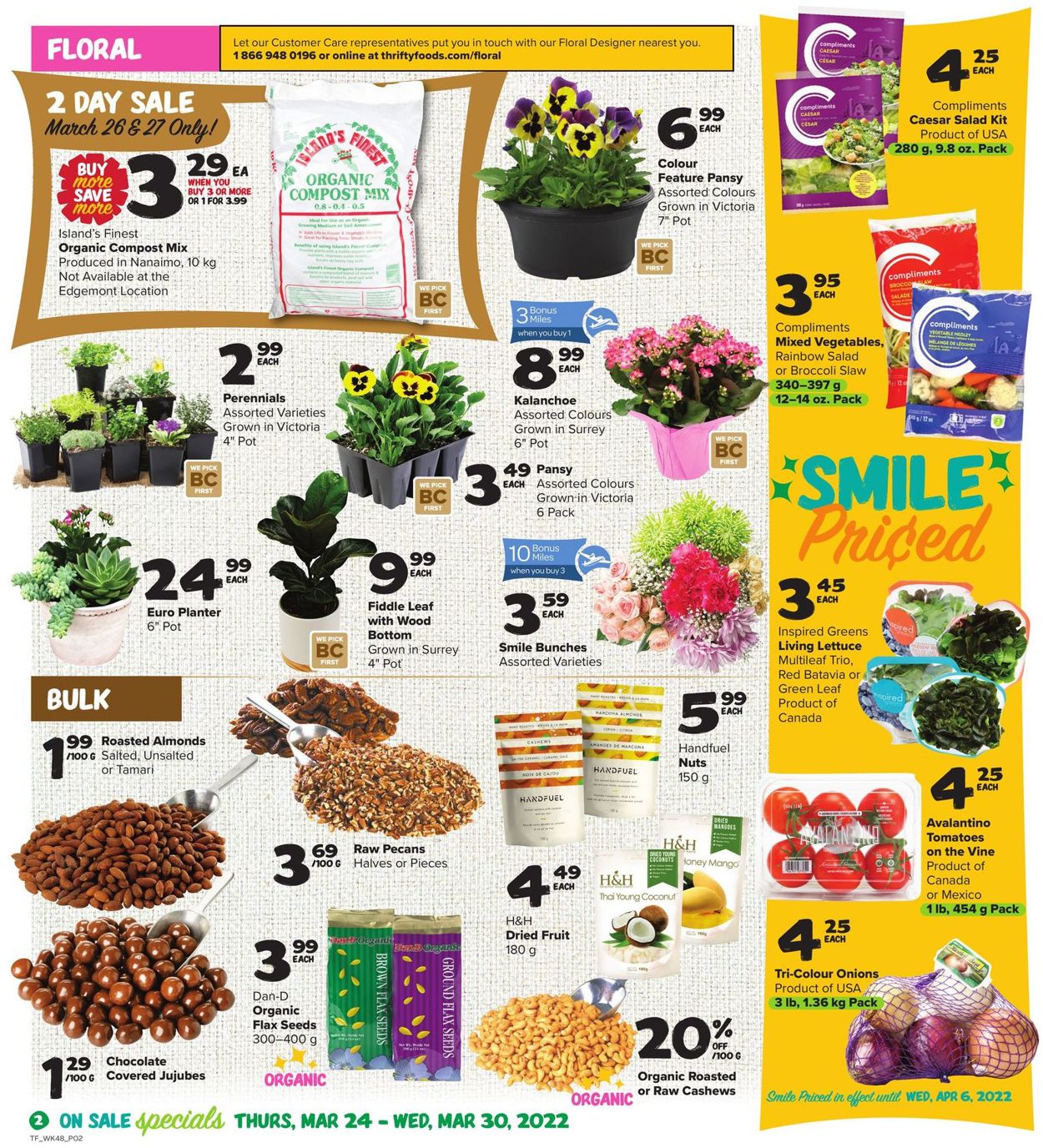 Thrifty Foods Flyer from 03/24/2022