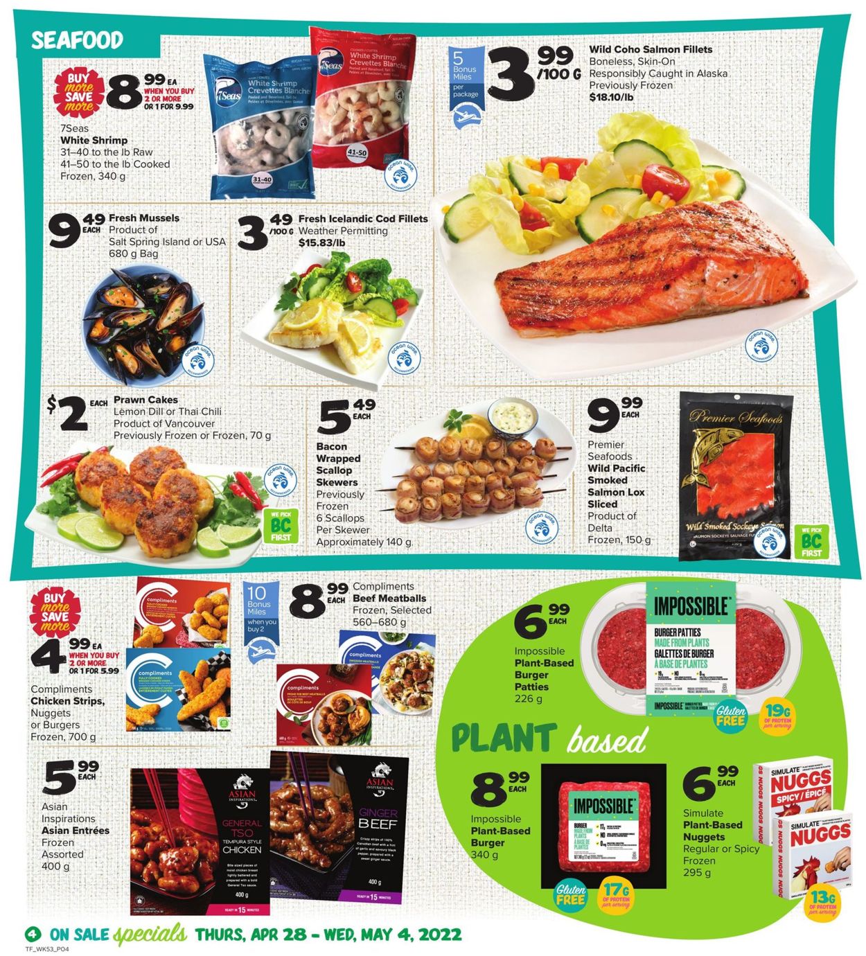 Thrifty Foods Flyer from 04/28/2022