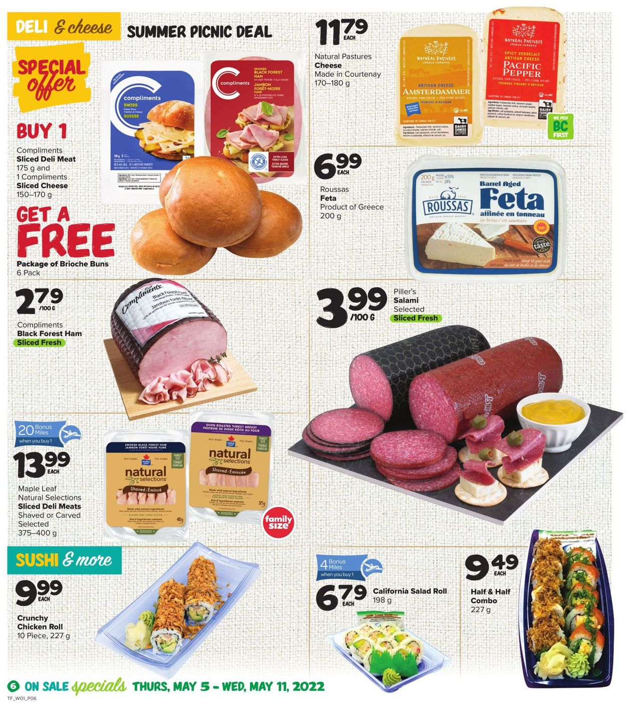Thrifty Foods Flyer from 05/05/2022