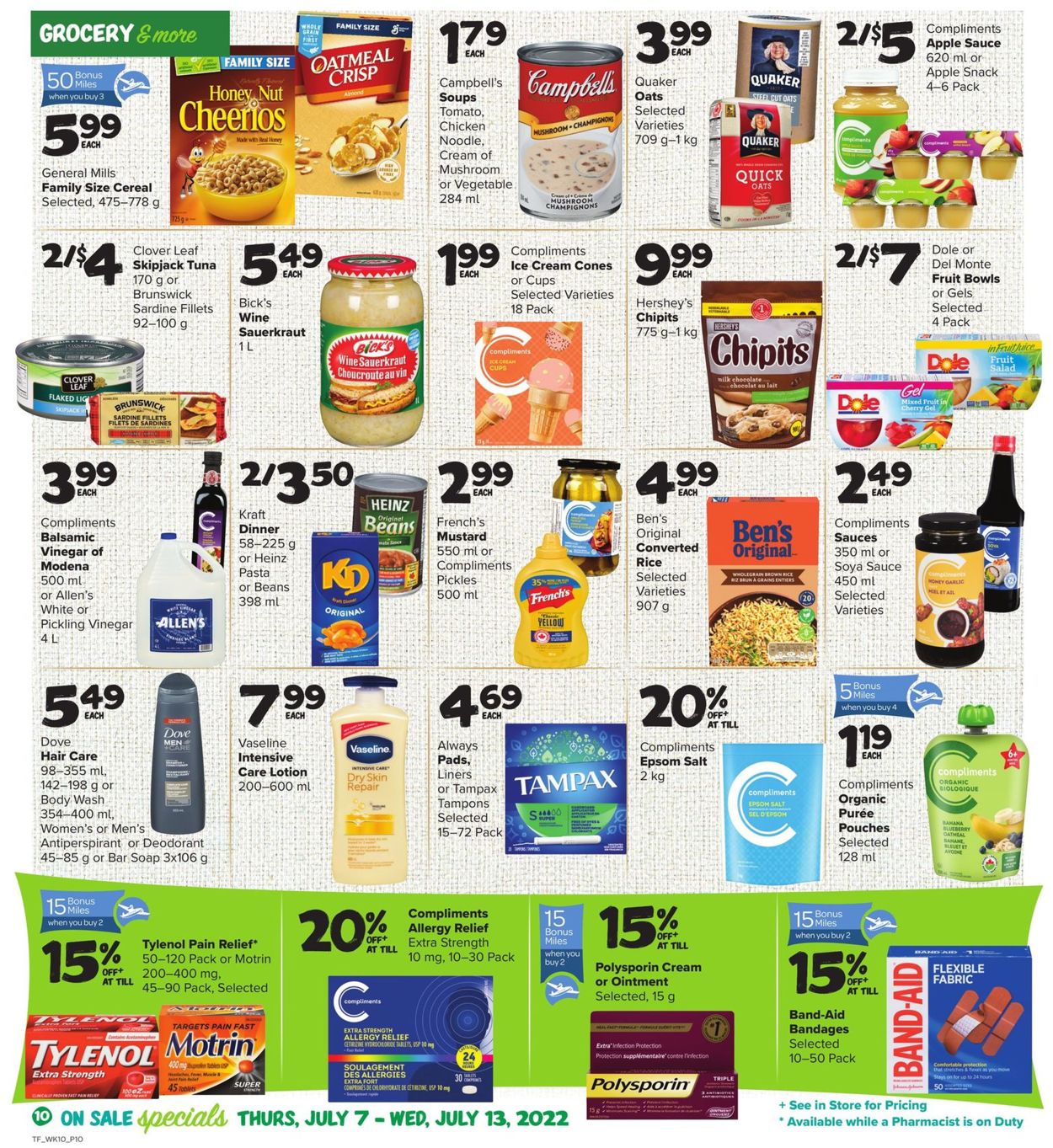 Thrifty Foods Flyer from 07/07/2022