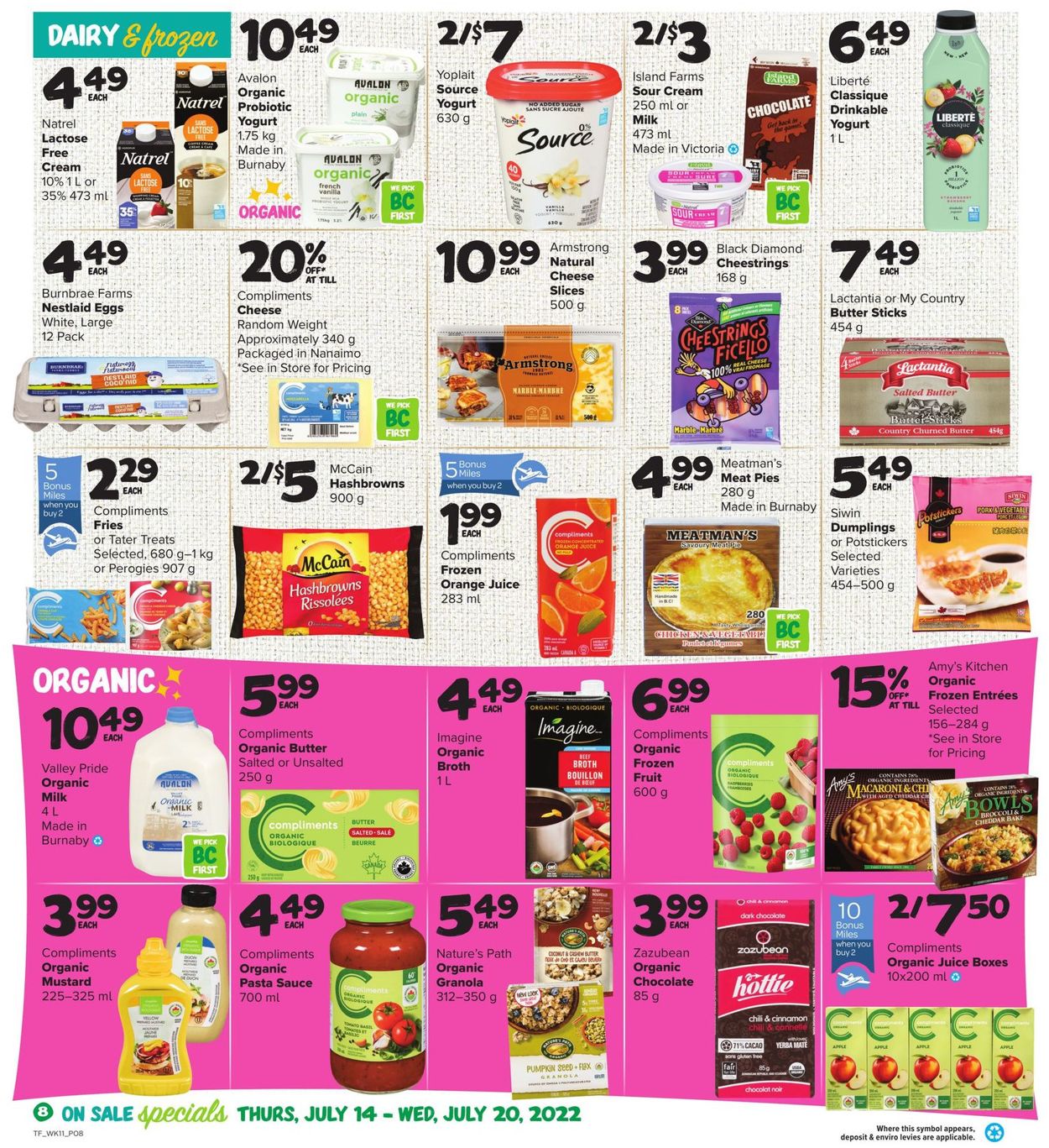 Thrifty Foods Flyer from 07/14/2022