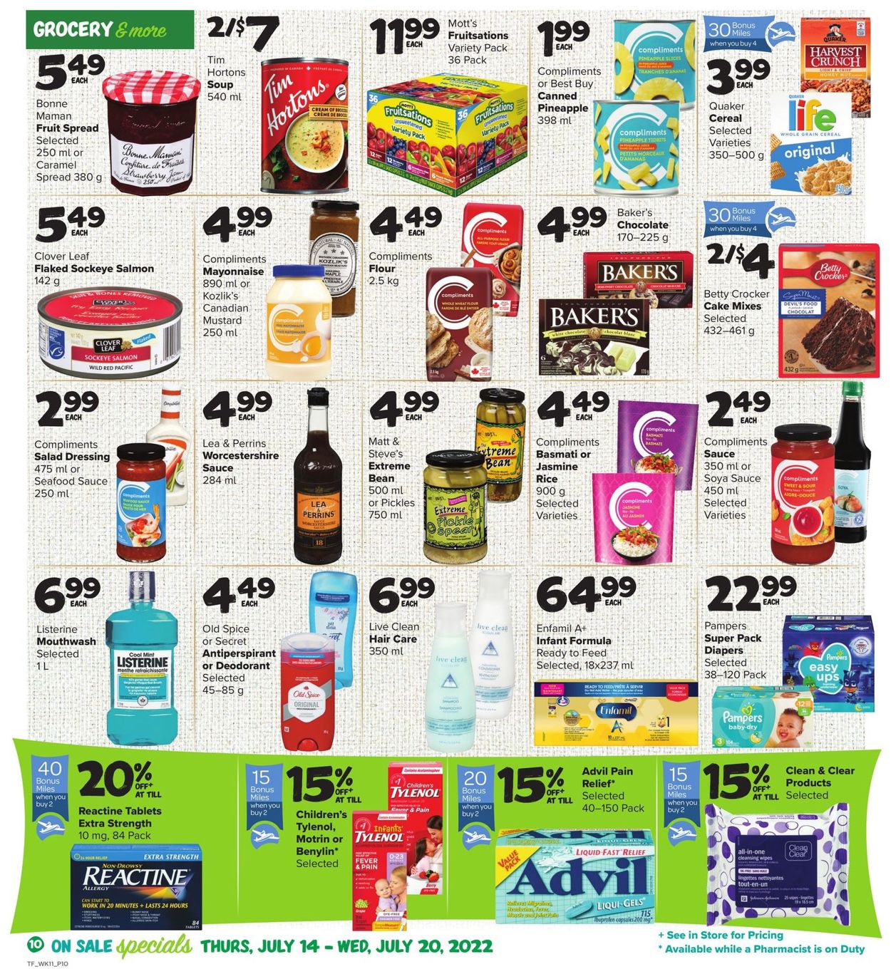 Thrifty Foods Flyer from 07/14/2022