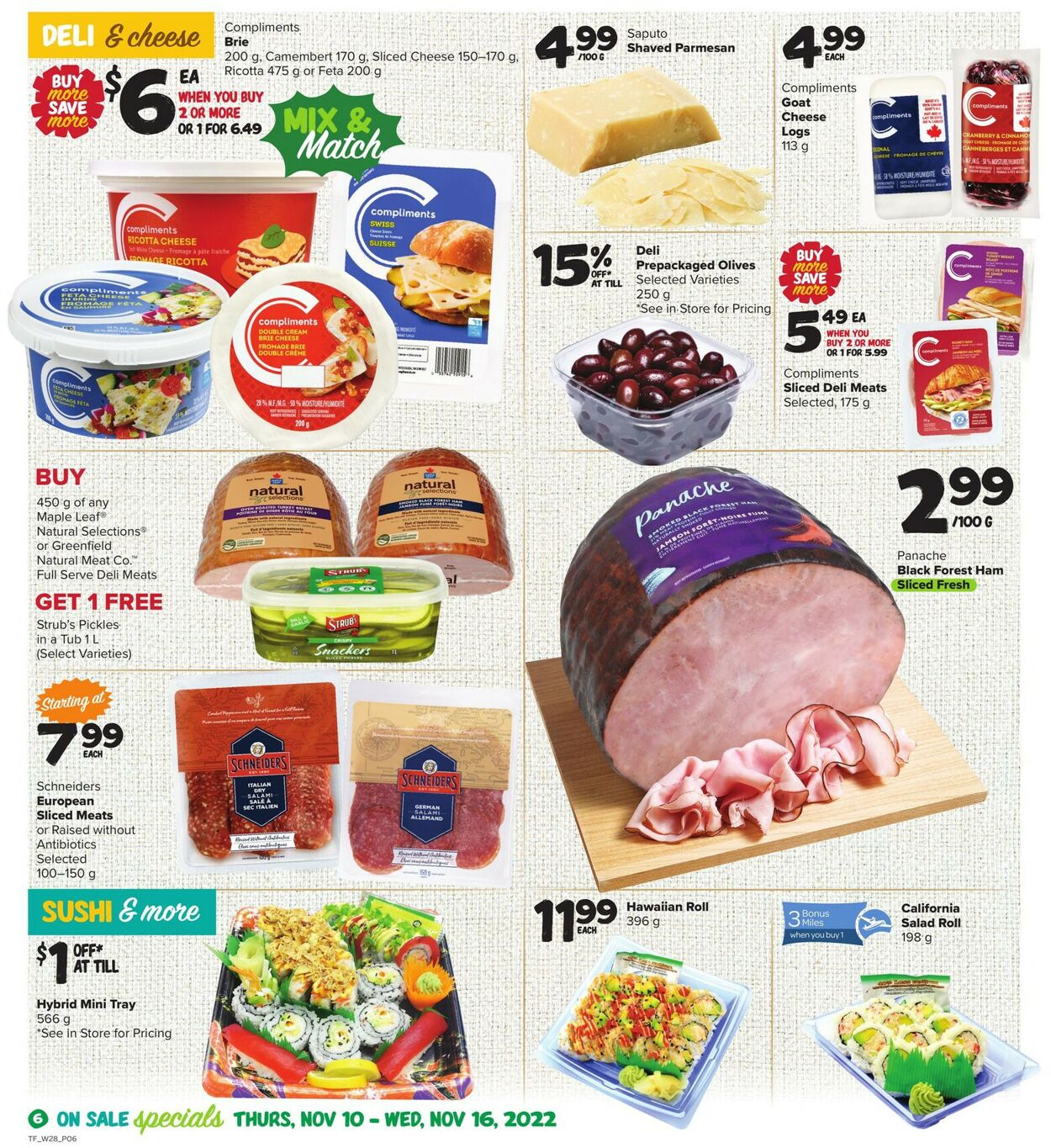 Thrifty Foods Flyer from 11/10/2022