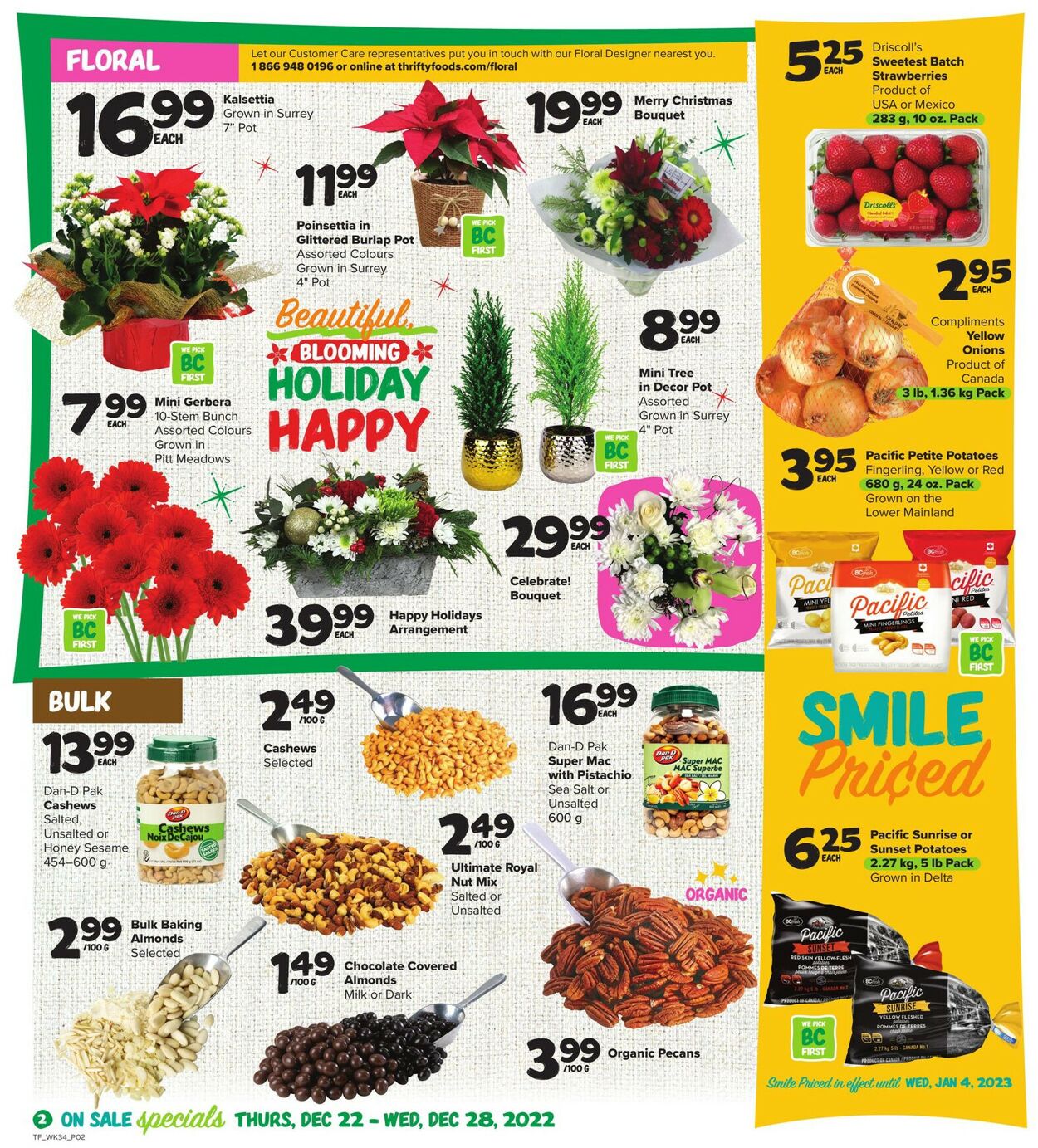 Thrifty Foods Flyer from 12/22/2022