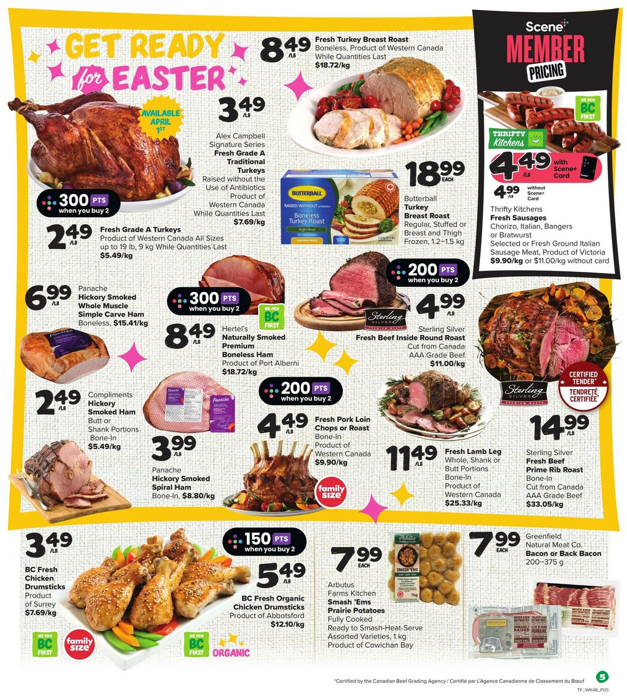 Thrifty Foods Flyer from 03/30/2023