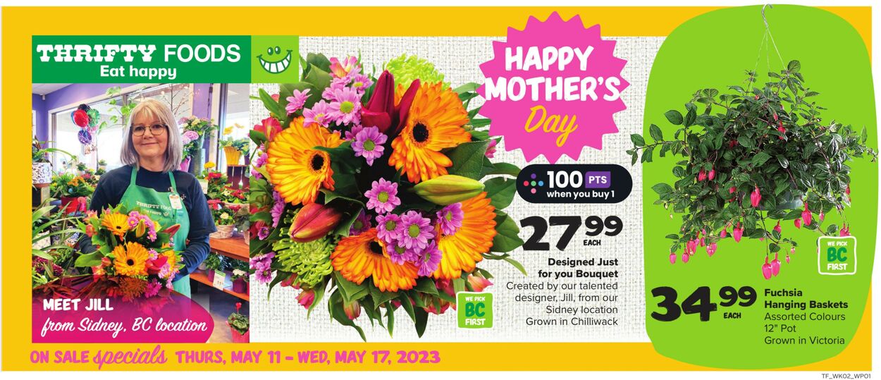 Thrifty Foods Flyer from 05/11/2023