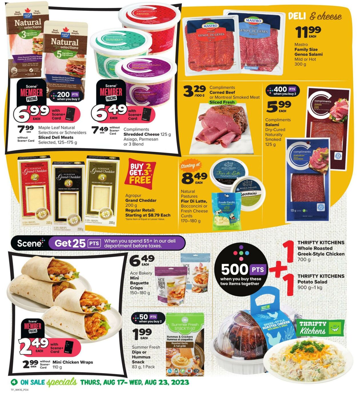Thrifty Foods Flyer from 08/17/2023