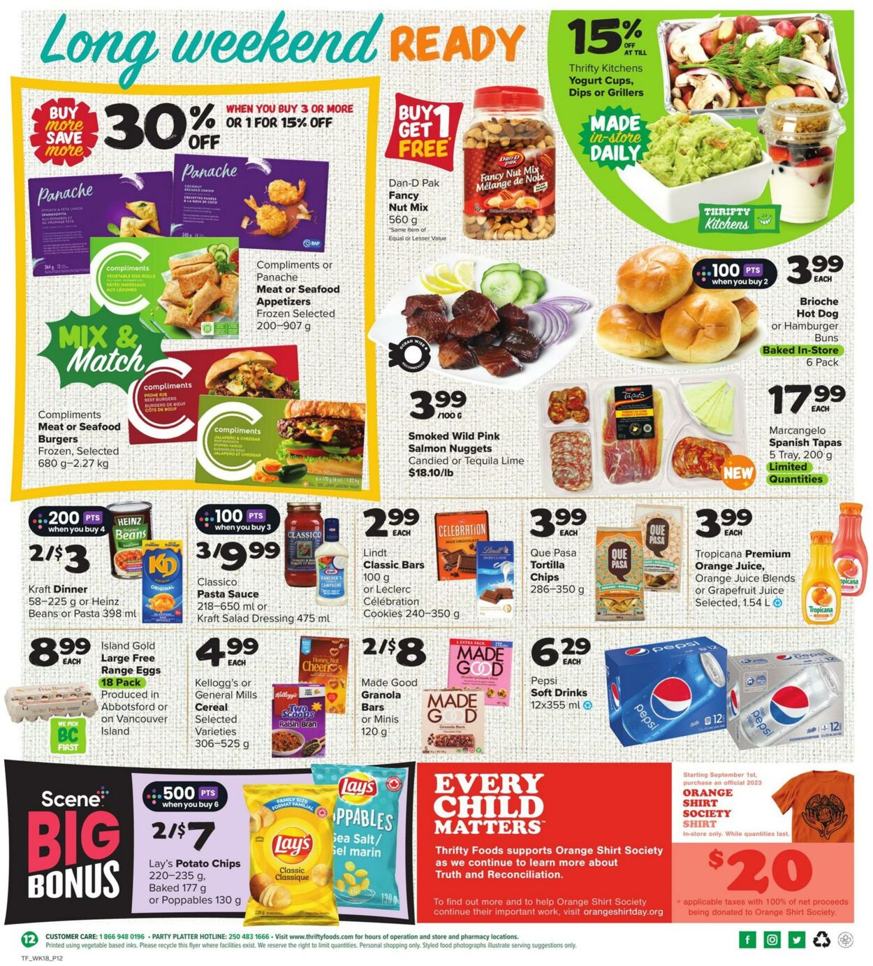 Thrifty Foods Flyer from 08/31/2023