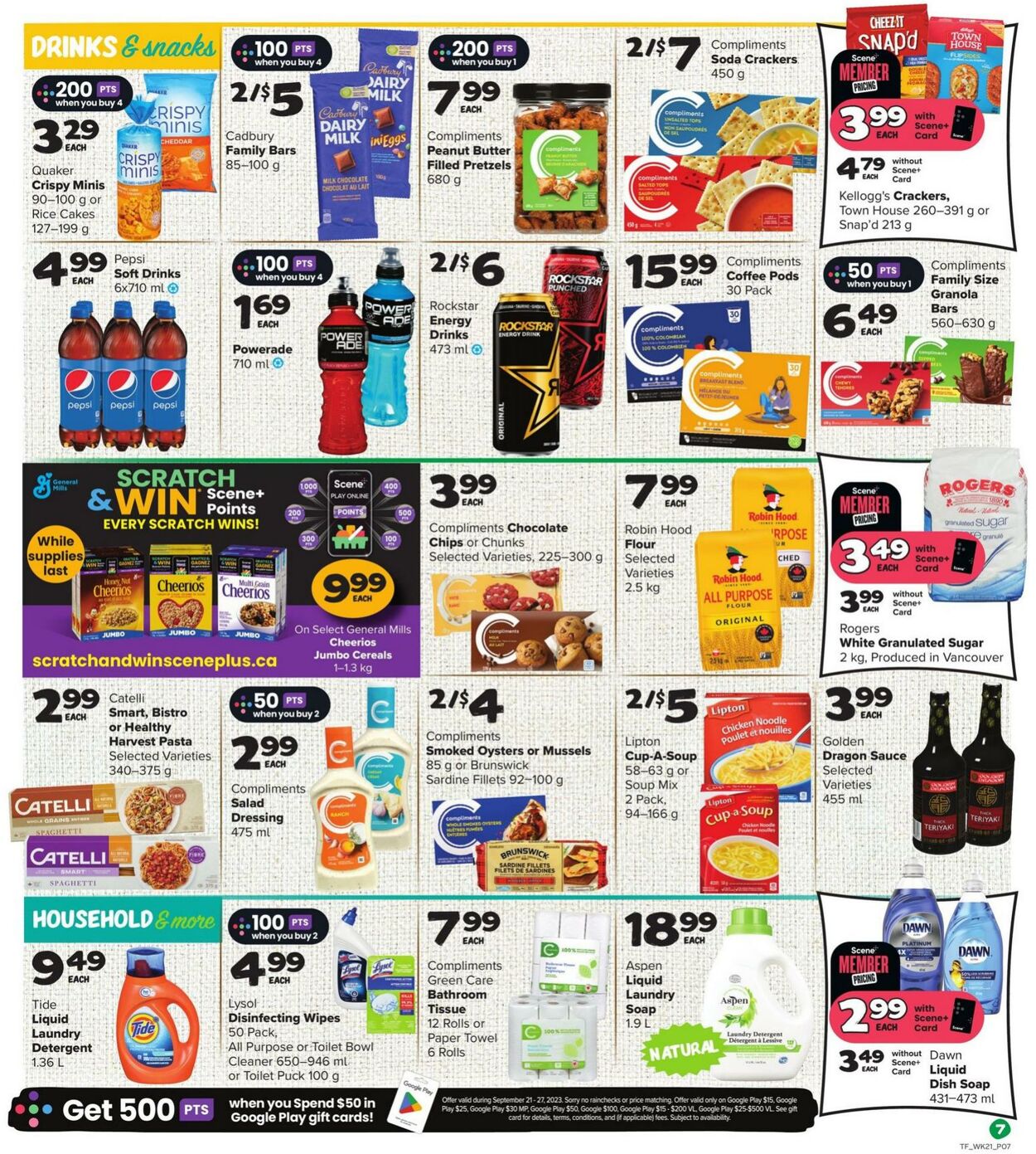 Thrifty Foods Flyer from 09/21/2023