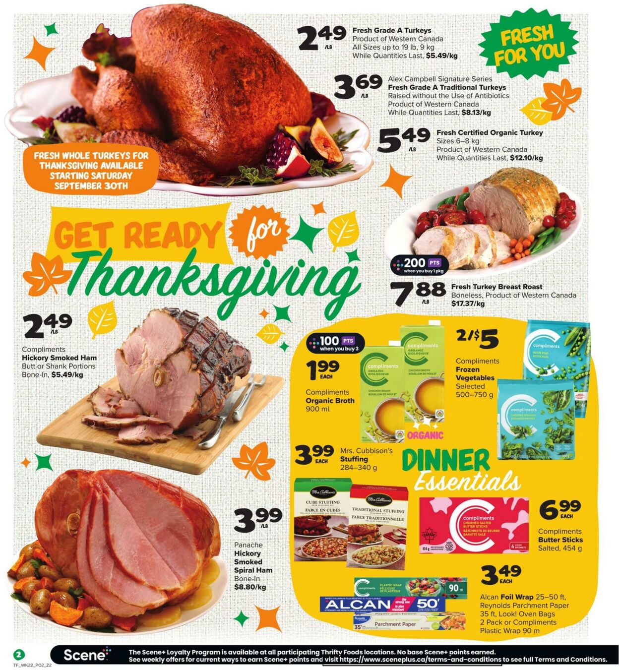 Thrifty Foods Flyer from 09/28/2023