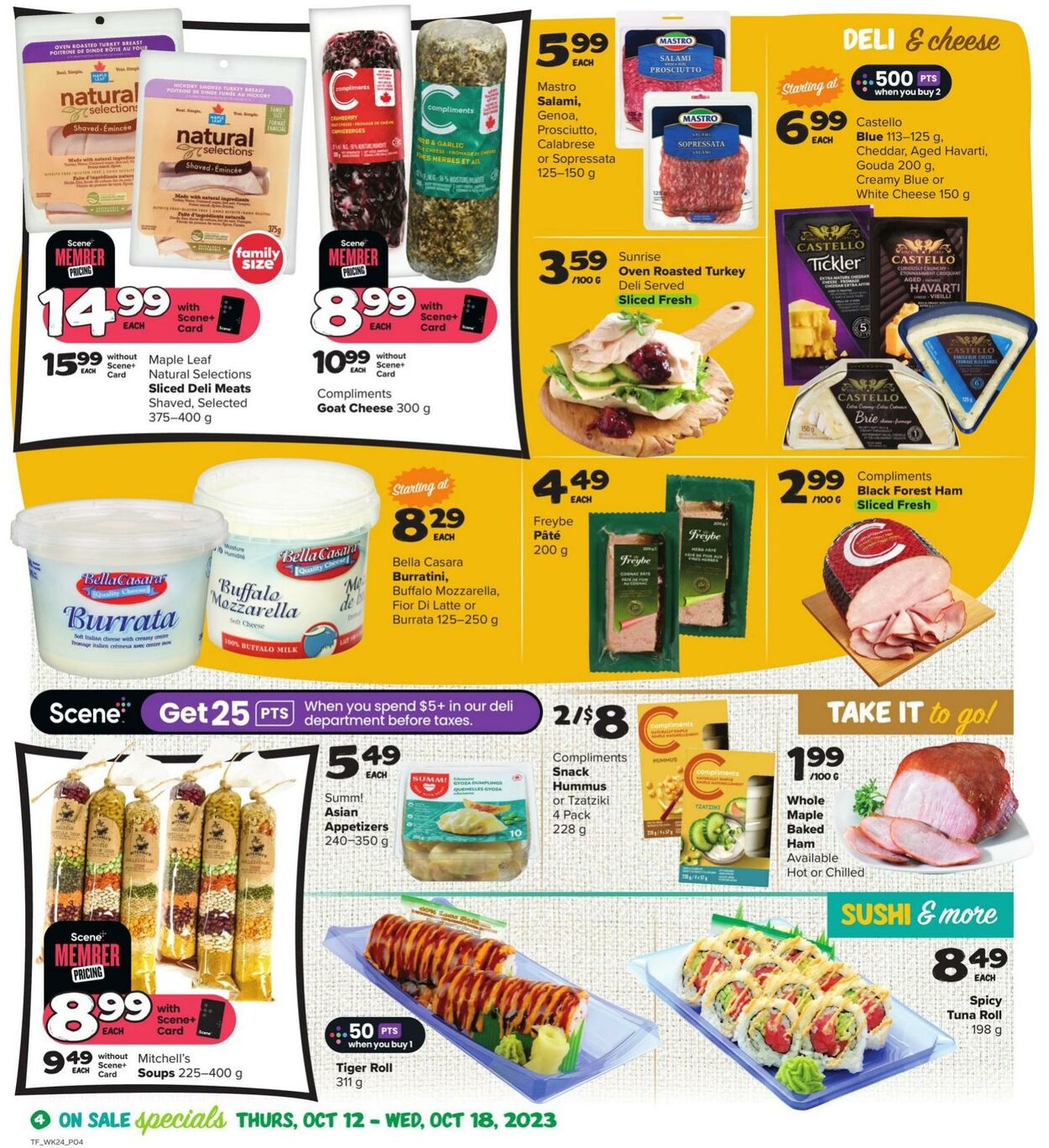 Thrifty Foods Flyer from 10/12/2023