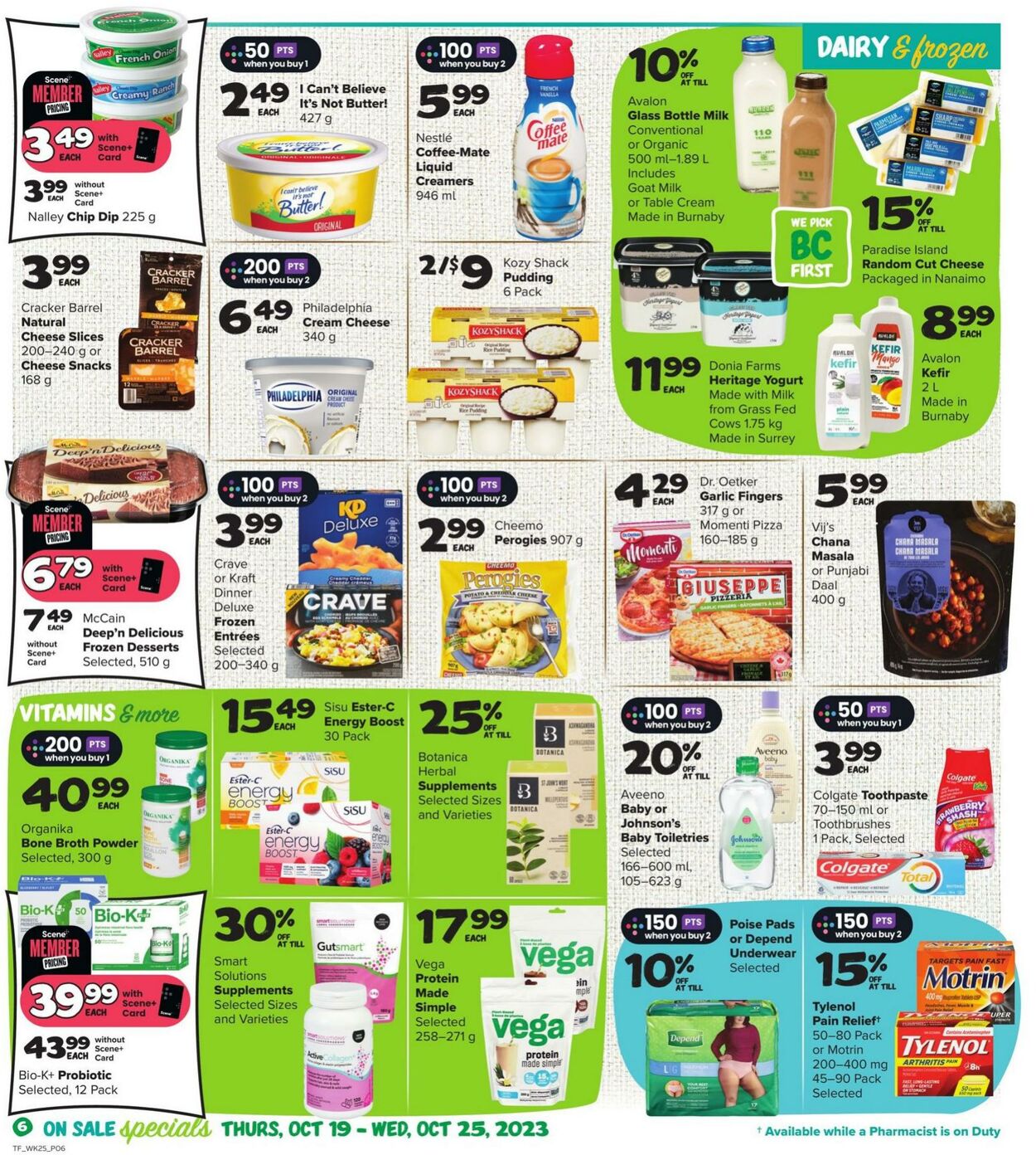 Thrifty Foods Flyer from 10/19/2023