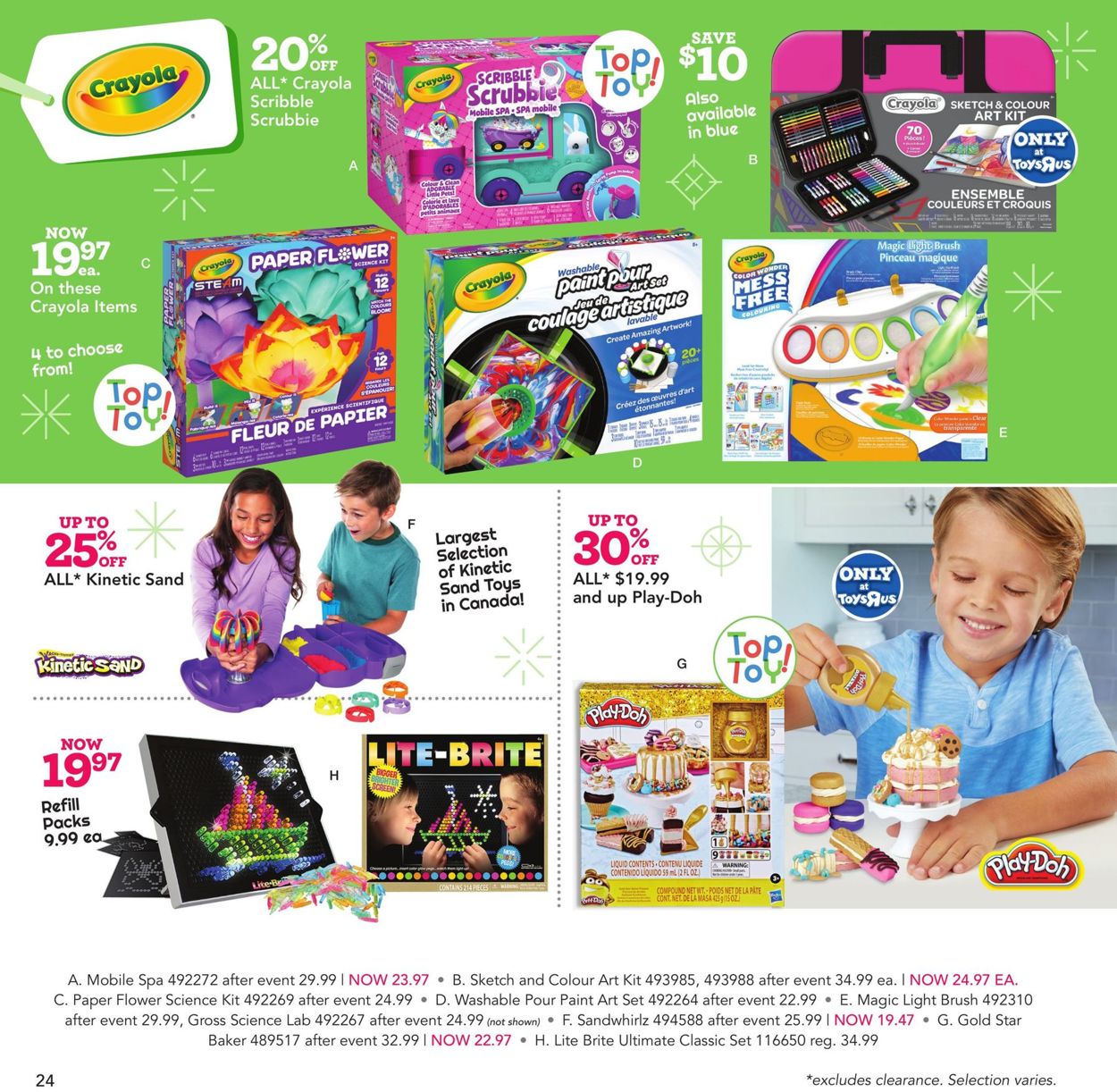 Toys''R''Us Flyer from 10/26/2020