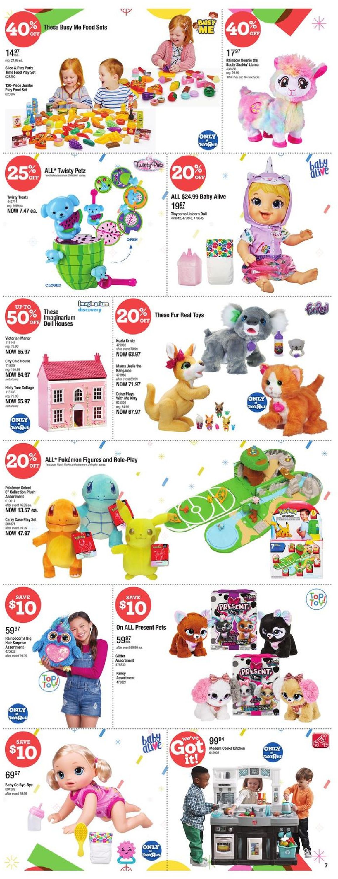 Toys''R''Us Flyer from 12/10/2020