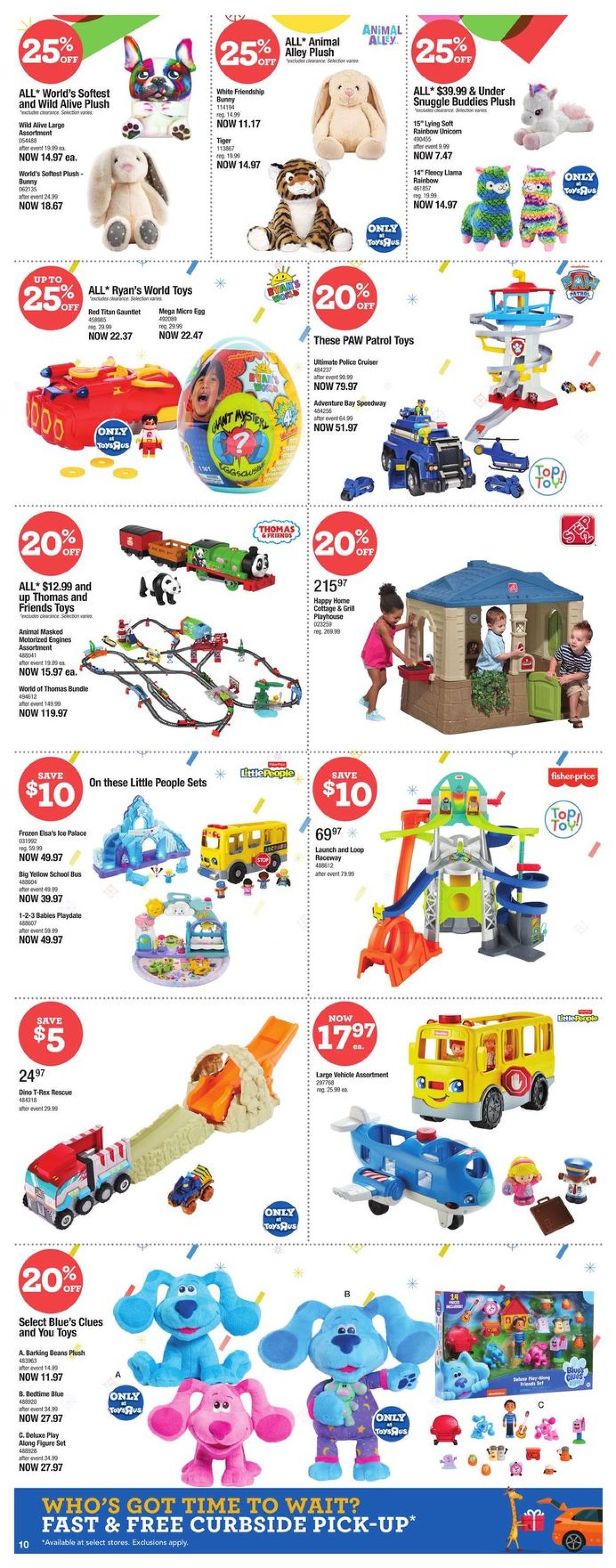 Toys''R''Us Flyer from 12/10/2020