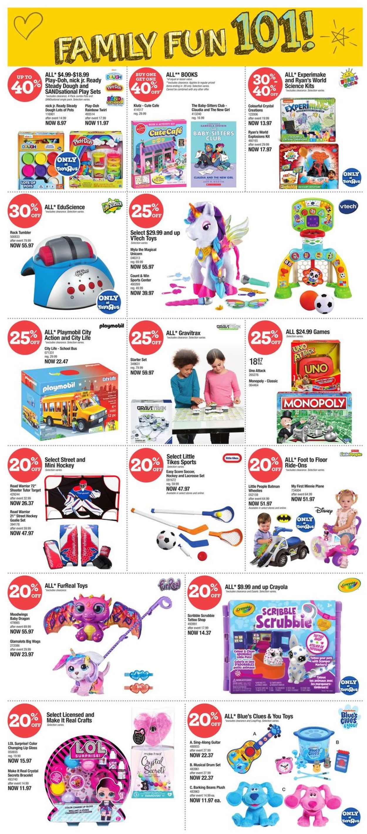 Toys''R''Us Flyer from 02/18/2021