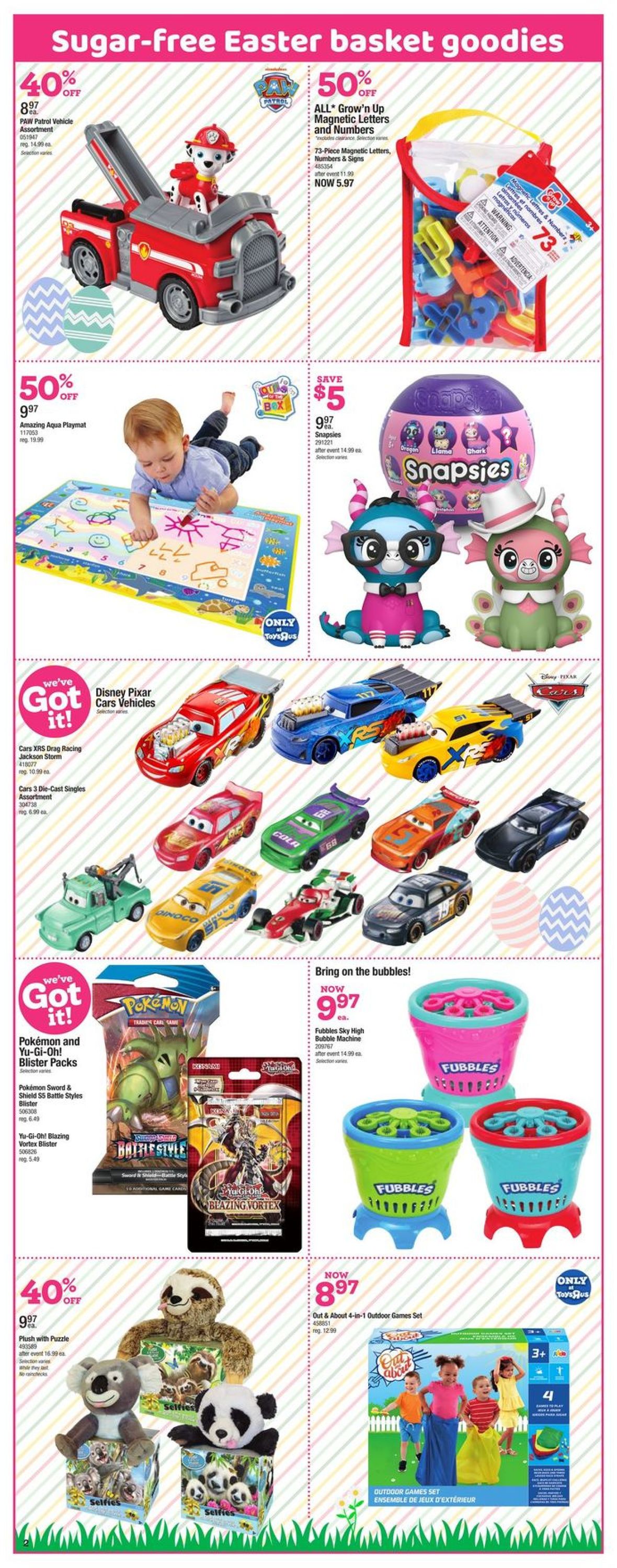Toys''R''Us Flyer from 03/18/2021