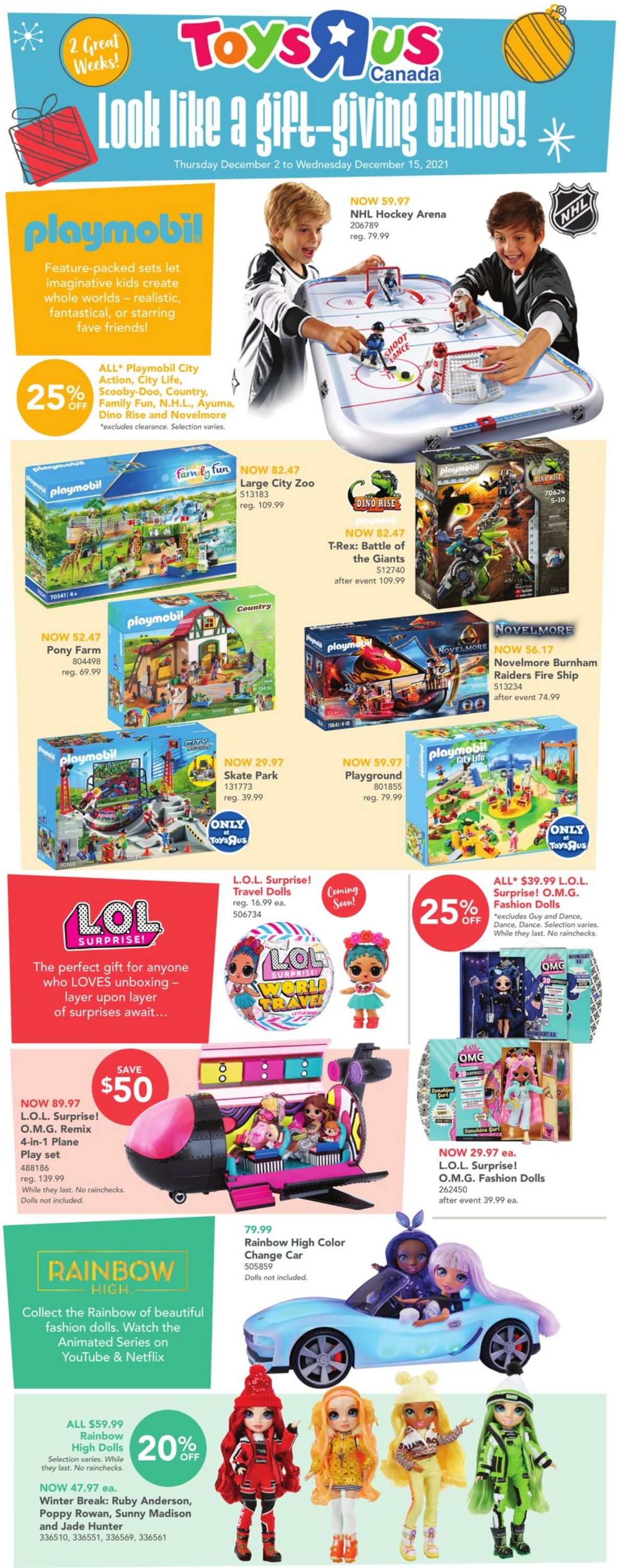 Toys''R''Us Flyer from 12/02/2021