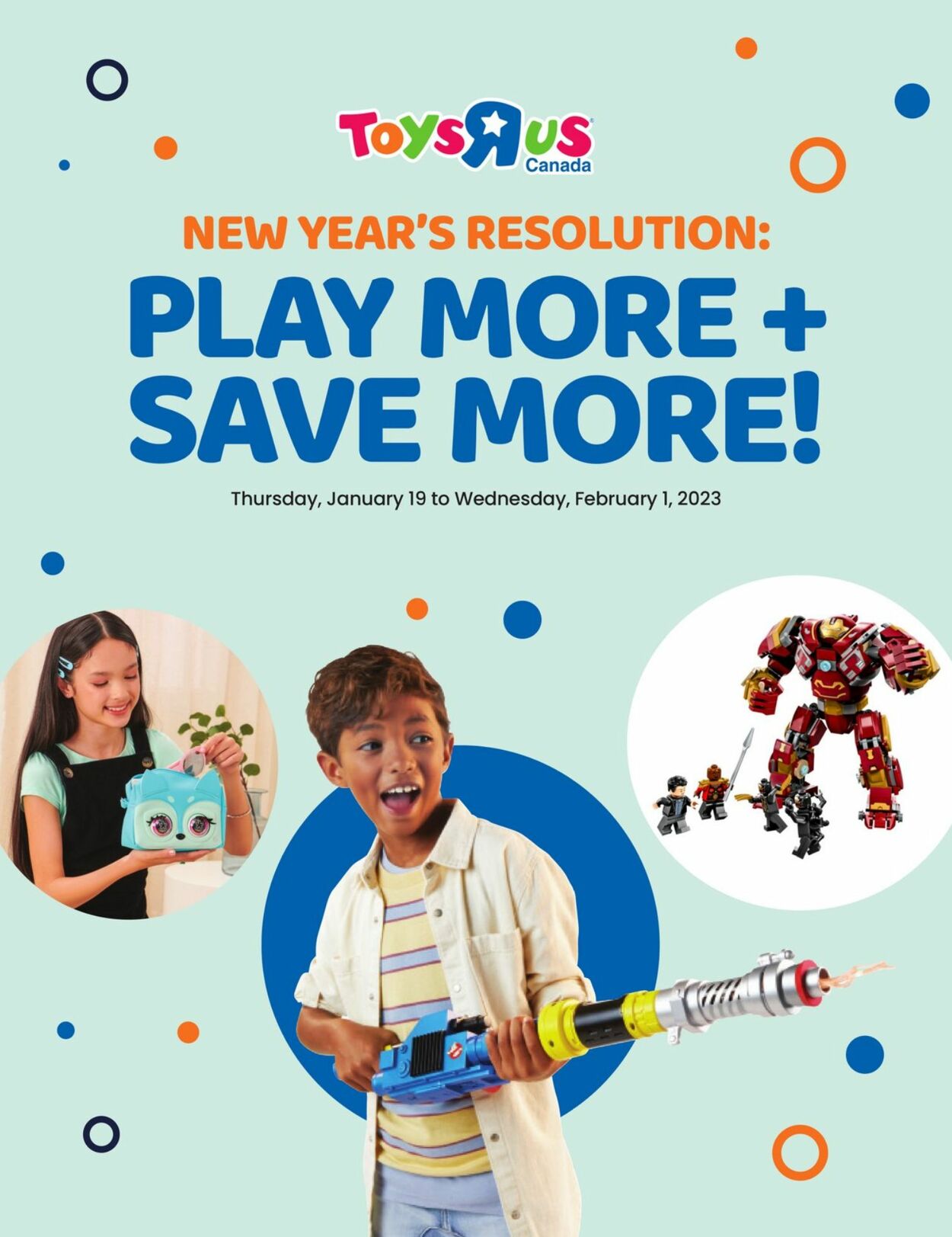 Toys''R''Us Flyer from 01/19/2023