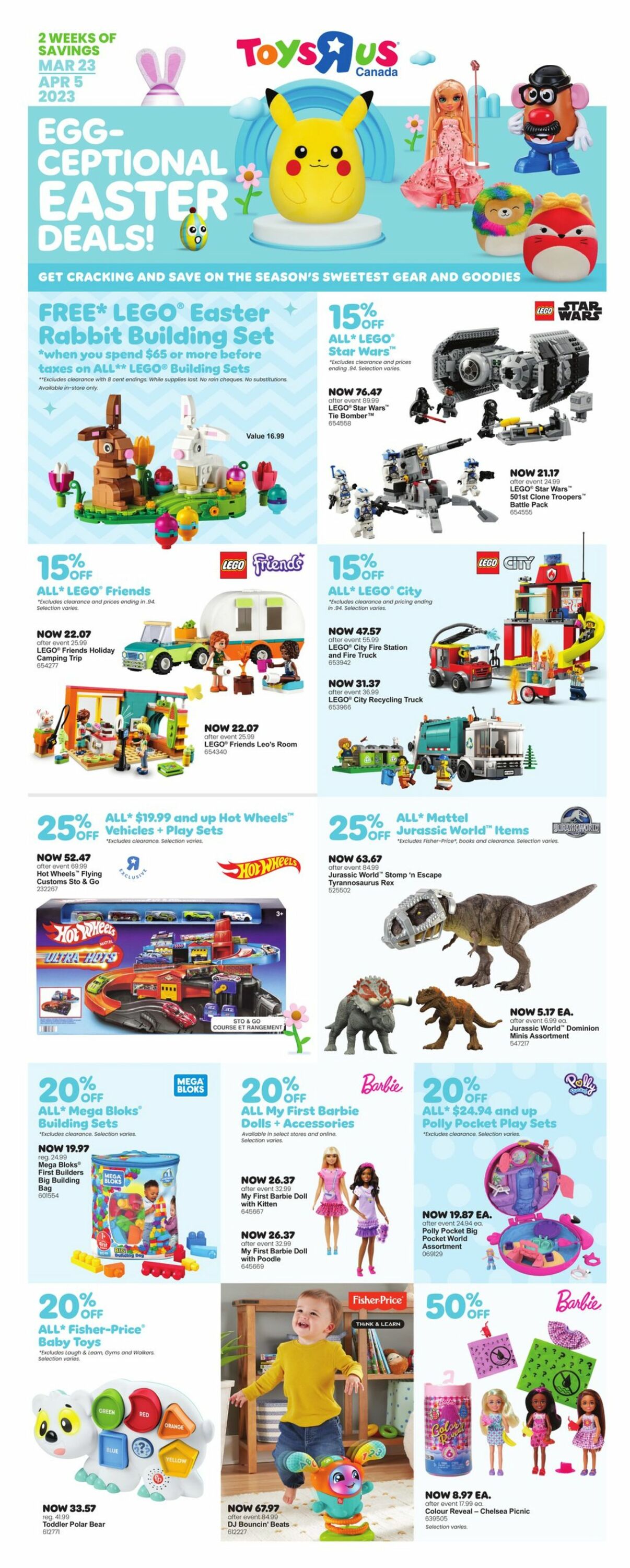 Toys''R''Us Flyer from 03/23/2023