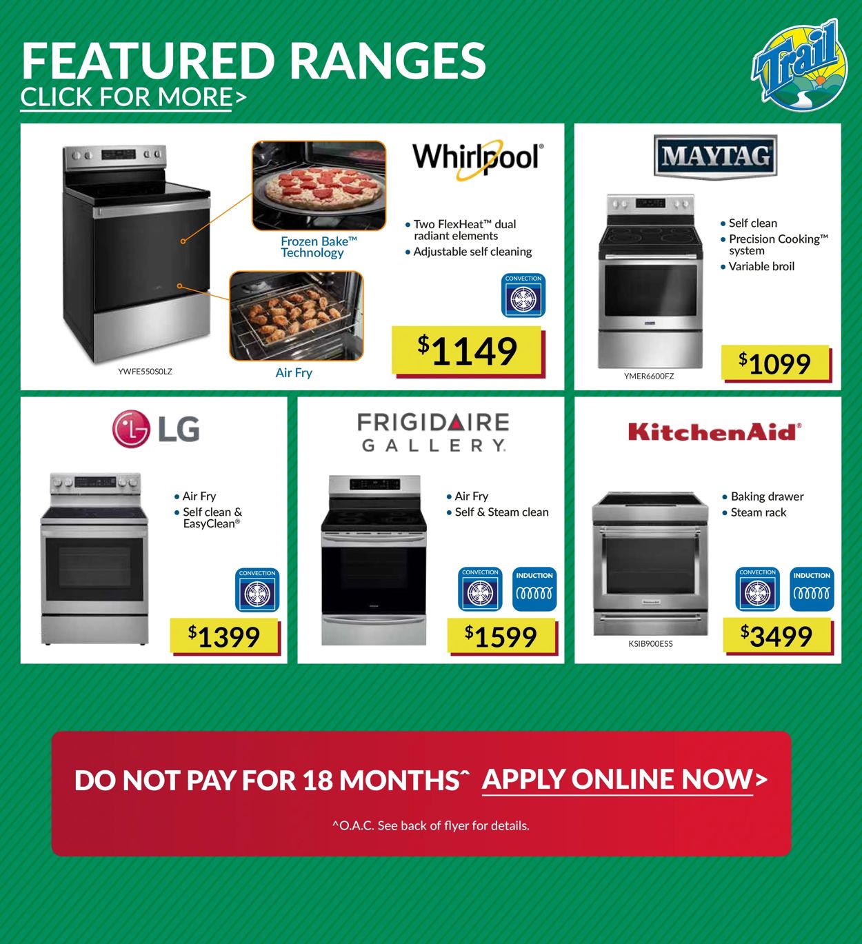 Trail Appliances Flyer from 02/24/2022