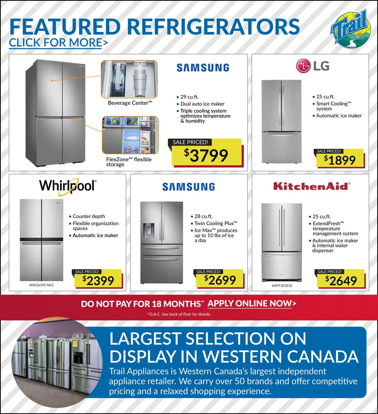 Trail Appliances Flyer from 03/10/2022