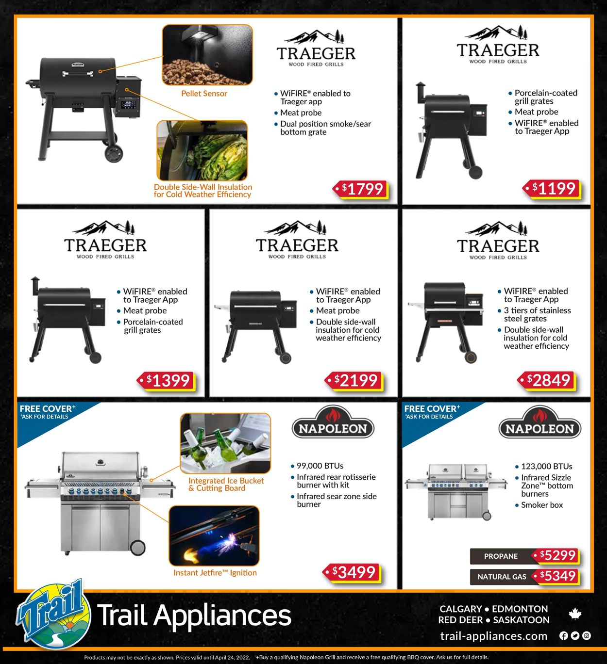 Trail Appliances Flyer from 04/11/2022